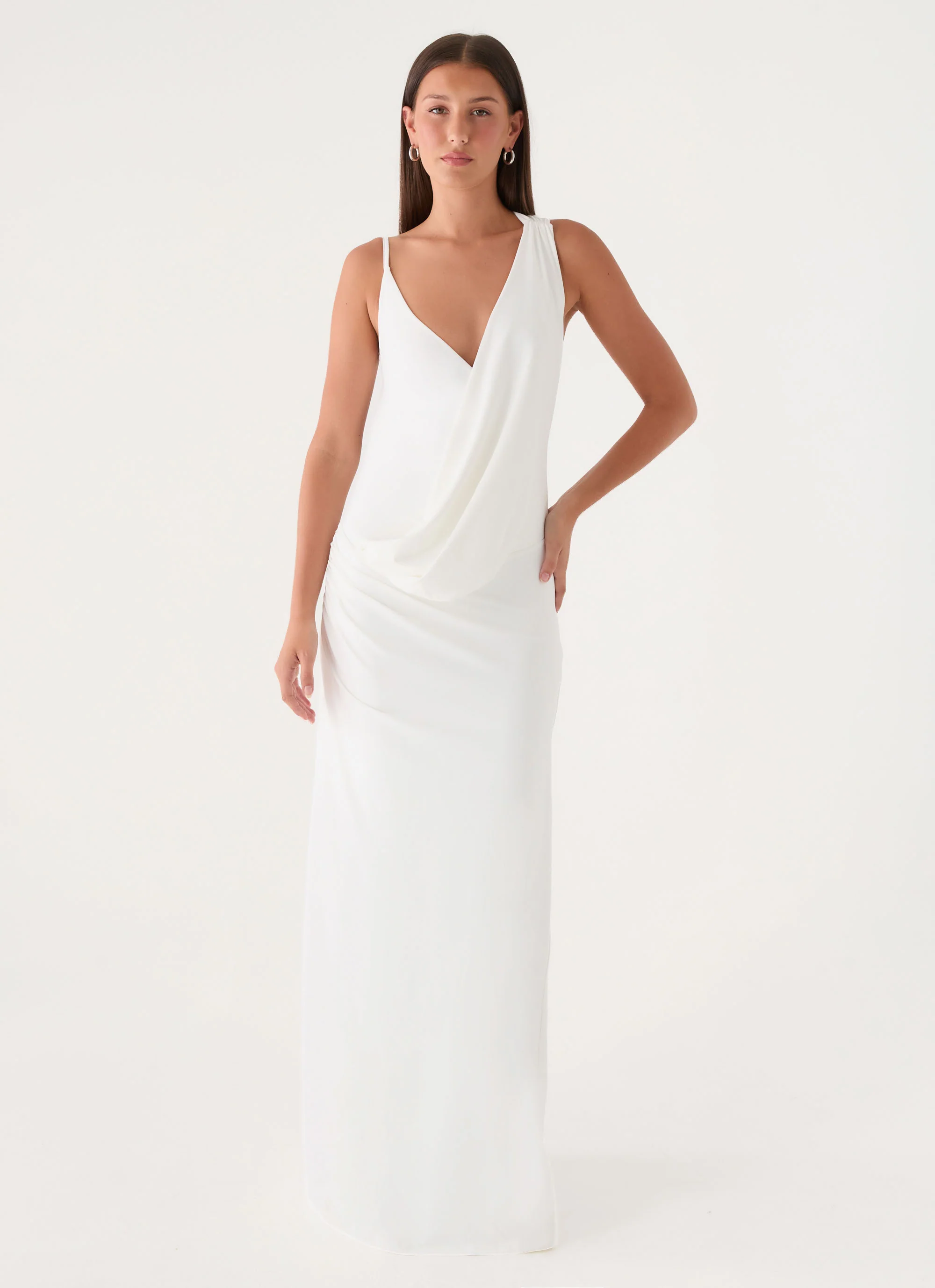 Isamaya Maxi Dress - White - Image 6