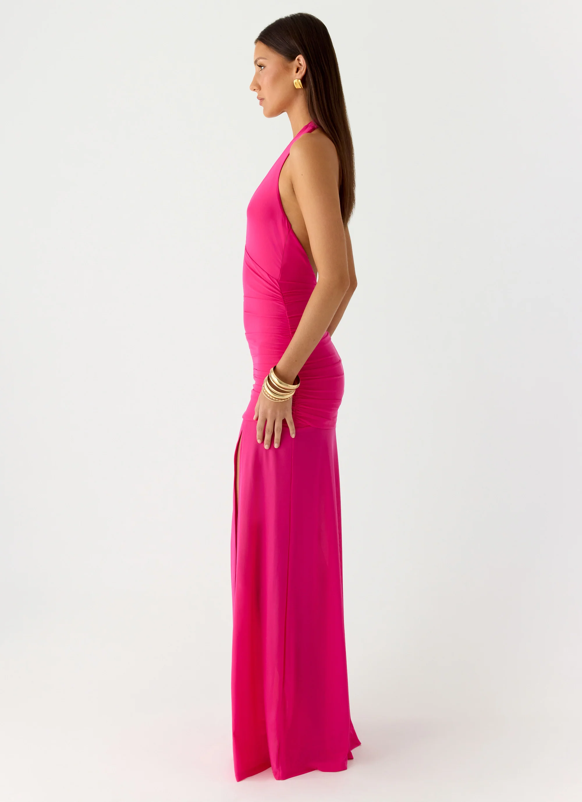 Island Muse Dress - Fuchsia - Image 2