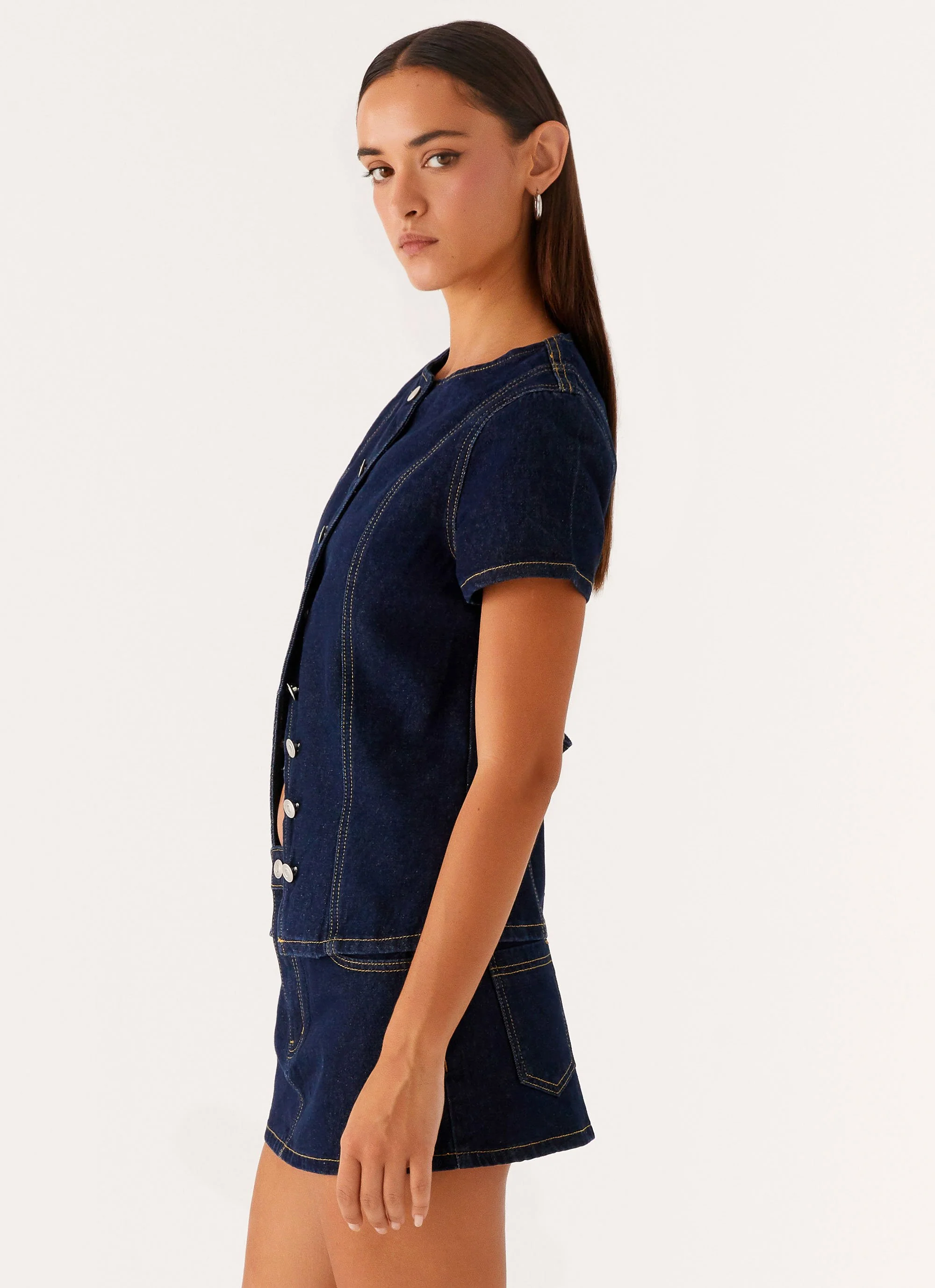 Jagger Top - Indigo - Image 3