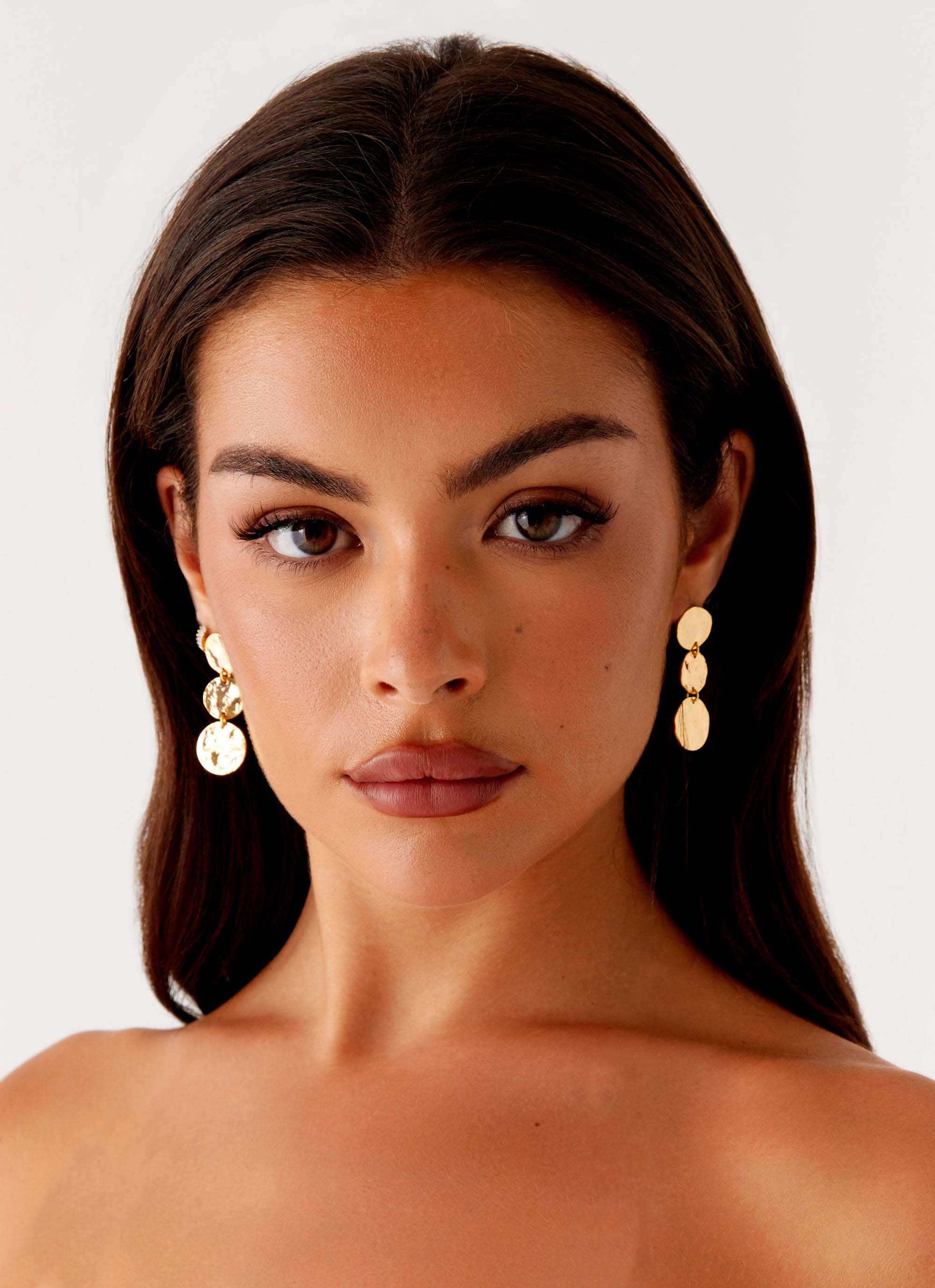 Jana Earrings - Gold - Image 2