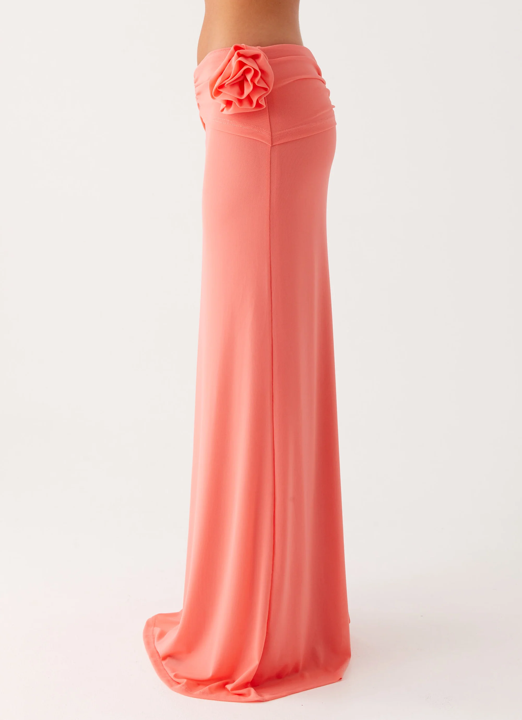 Jayce Maxi Skirt - Salmon - Image 4