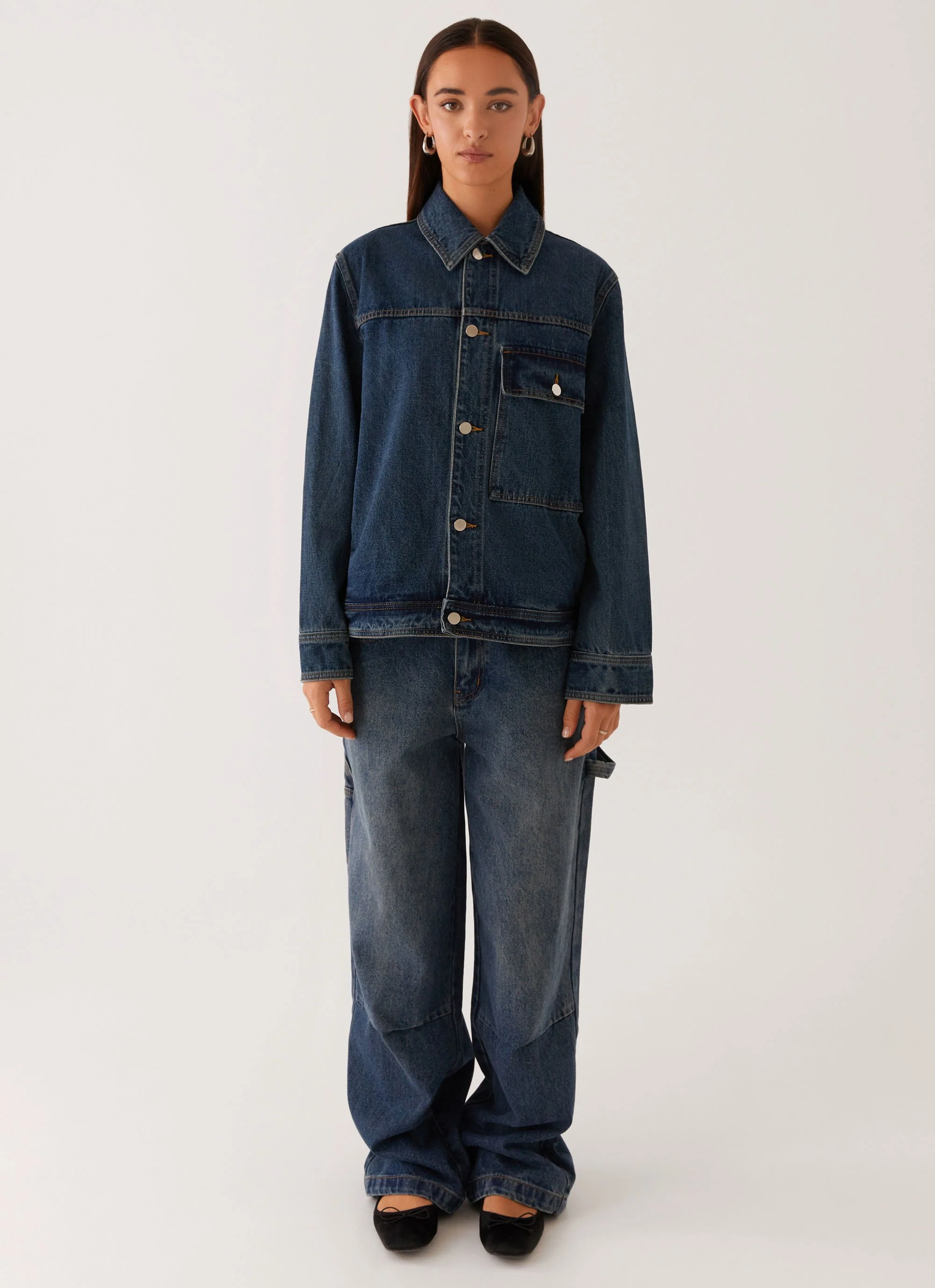 Jaylie Denim Jeans - Indigo - Image 2