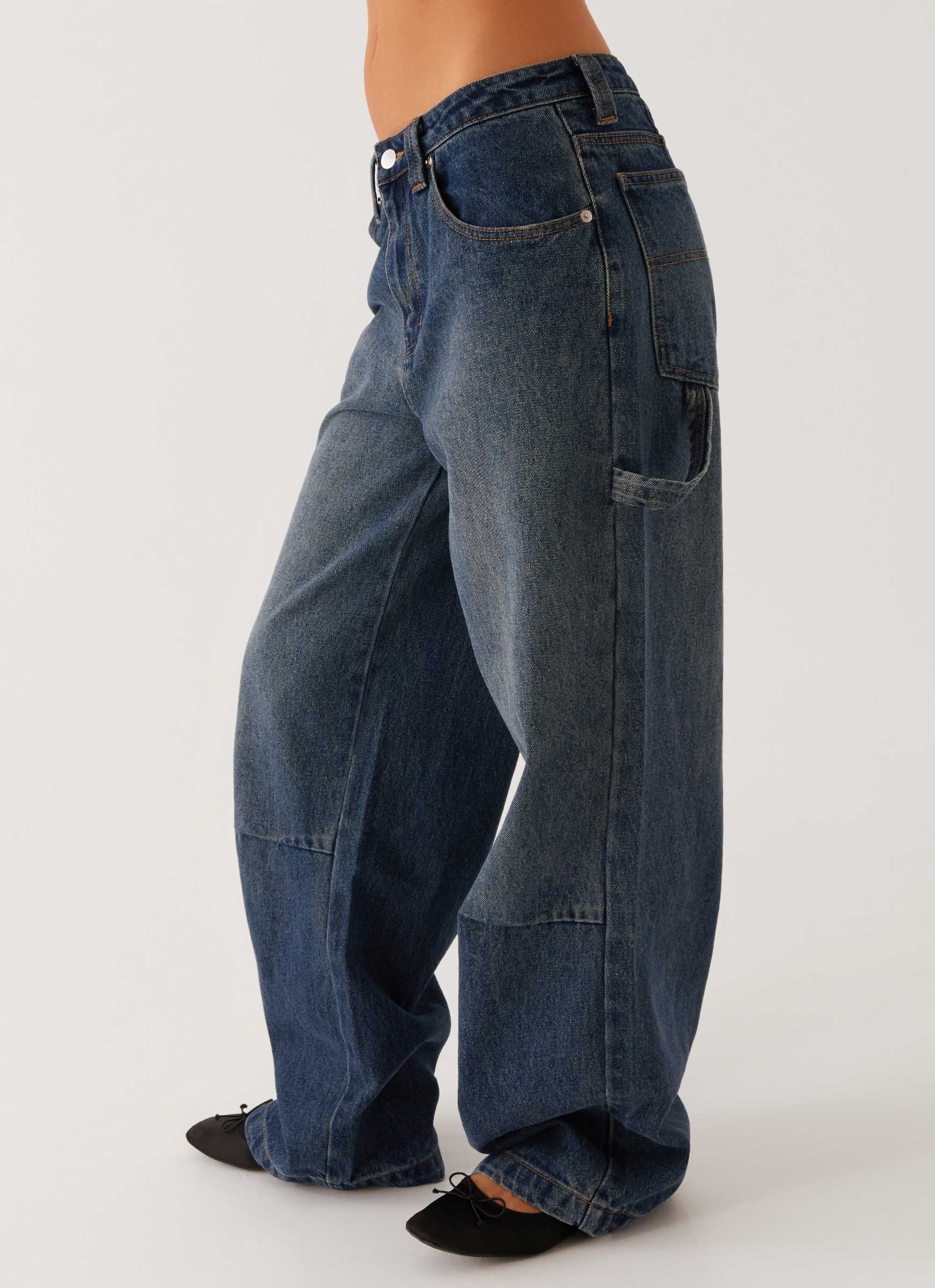 Jaylie Denim Jeans - Indigo - Image 3