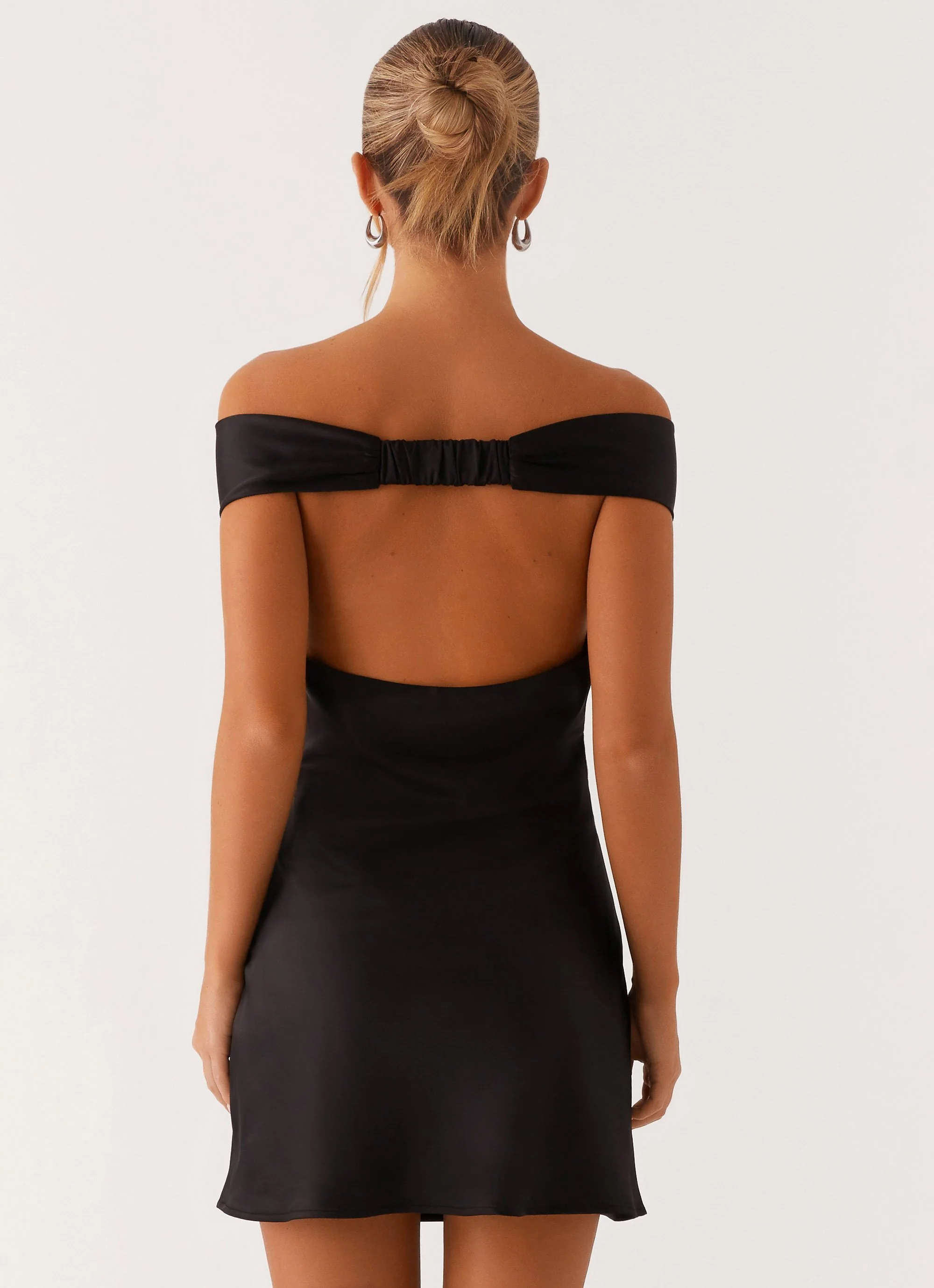 Jenner Mini Dress - Black - Image 4