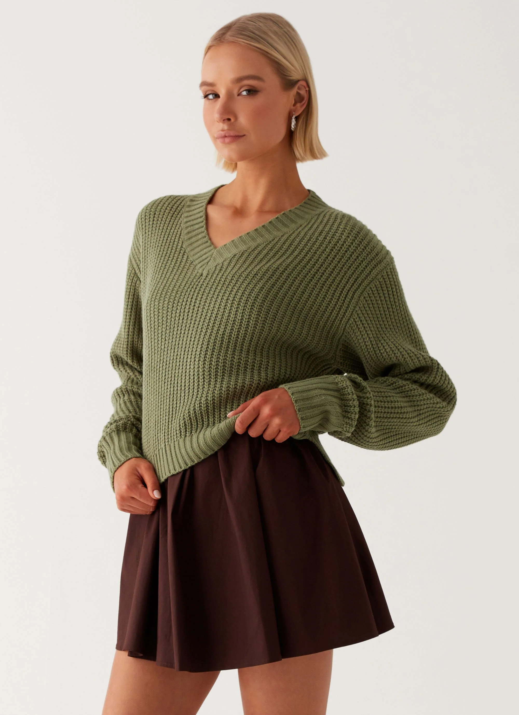 Jenson Sweater - Khaki - Image 5