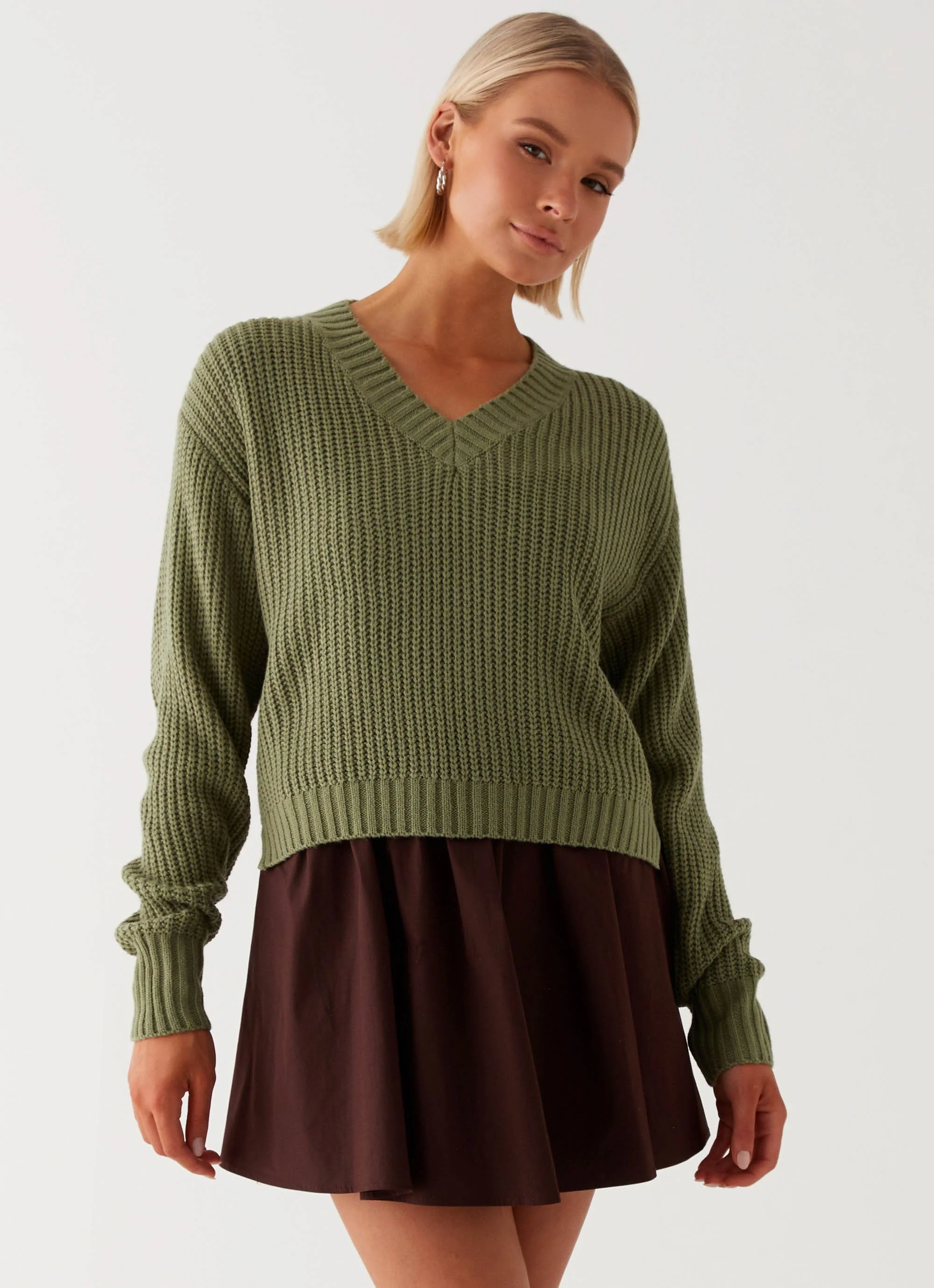 Jenson Sweater - Khaki - Image 6