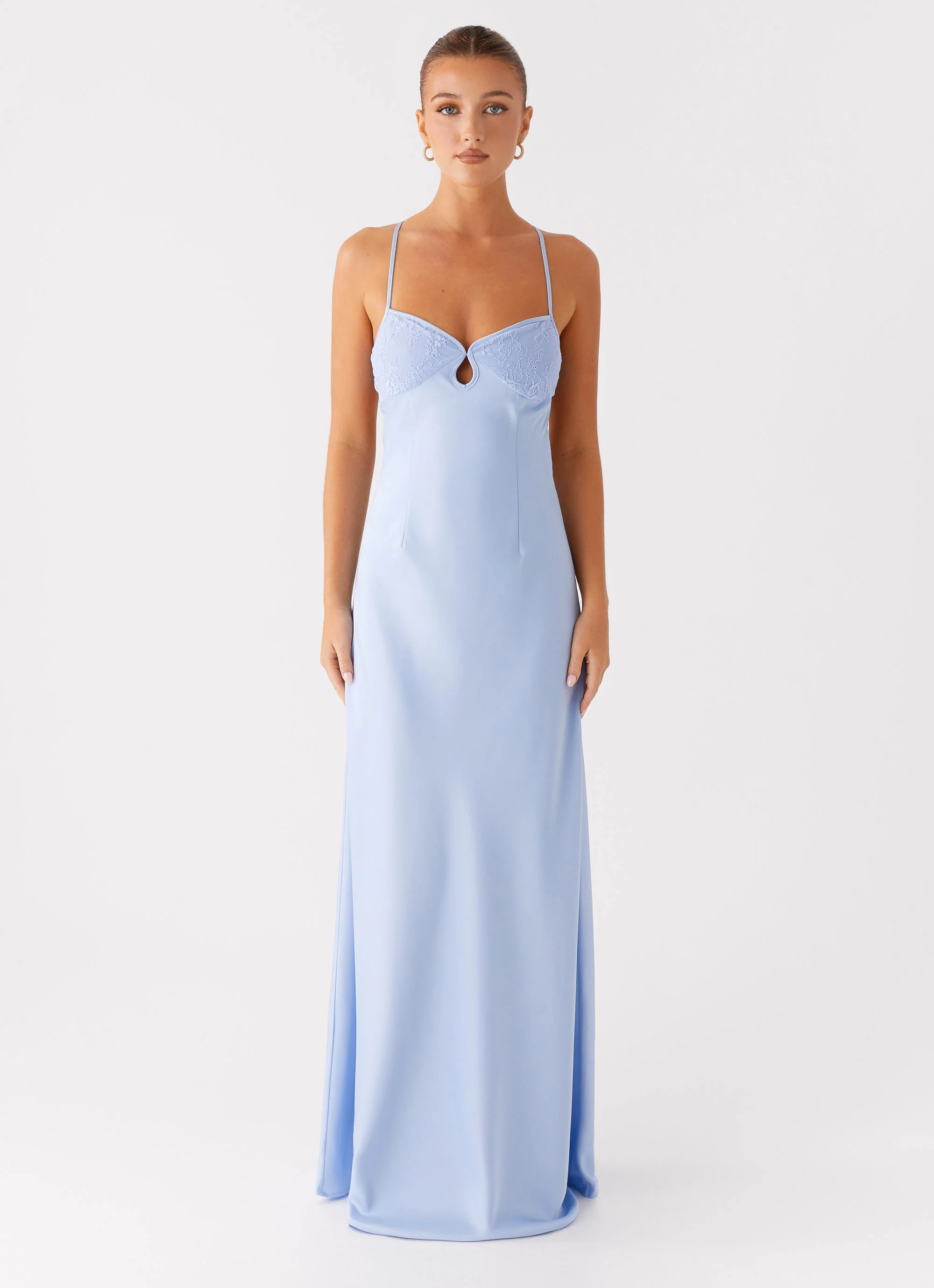 Joanie Maxi Dress - Blue - Image 6