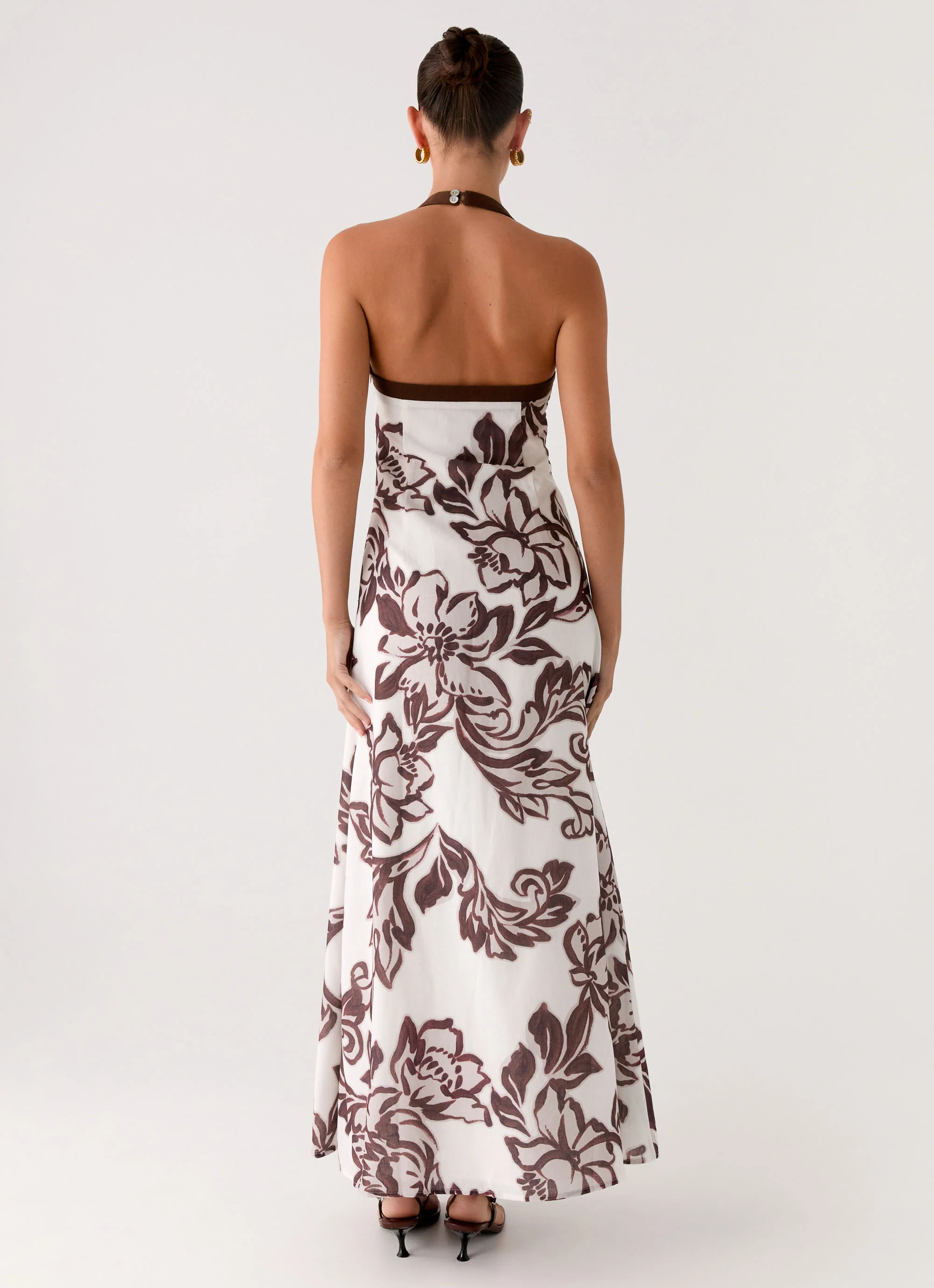 Jovanni Maxi Dress - Vanilla Meadow - Image 4