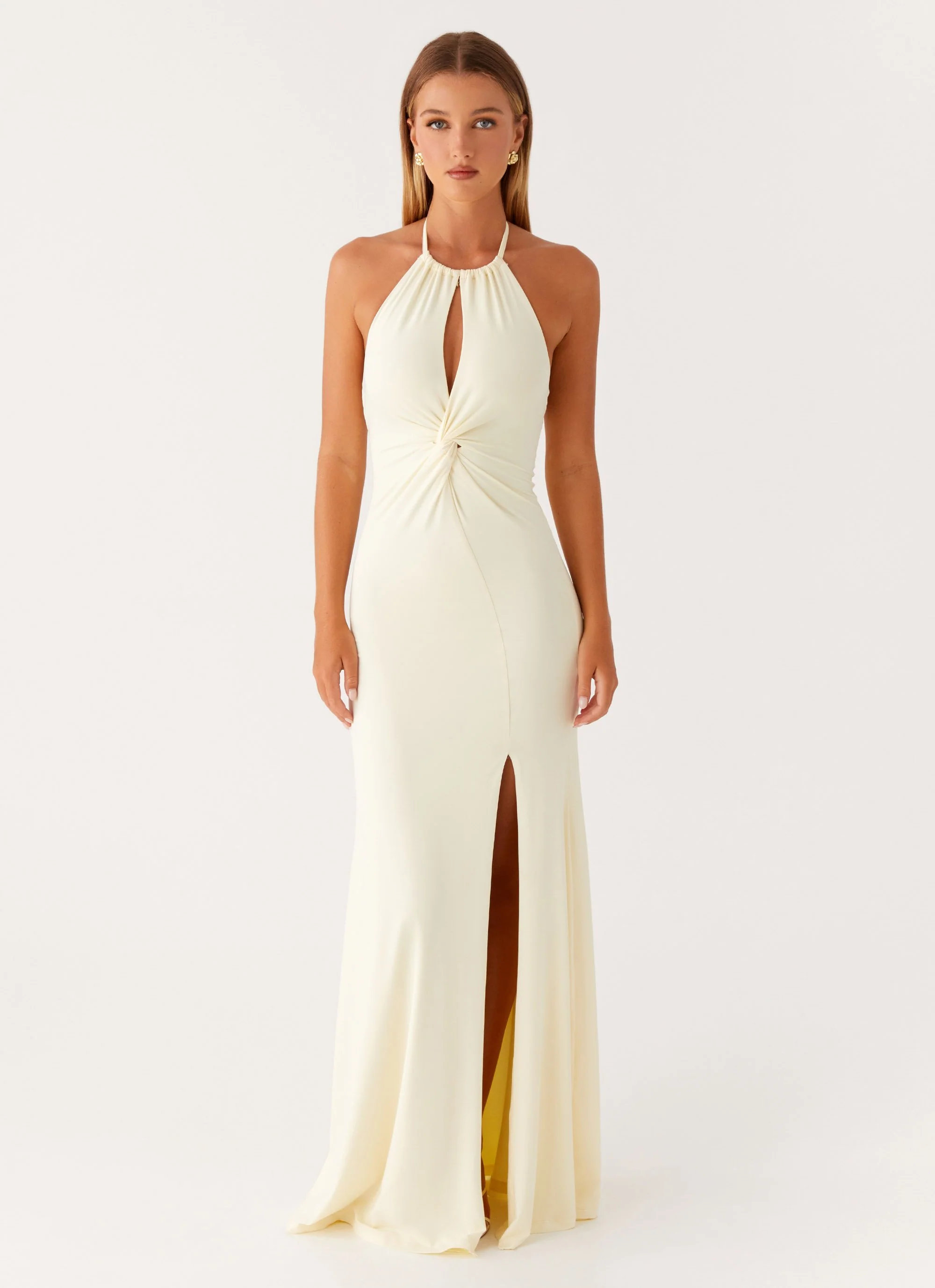 Just In Time Maxi Dress - Yellow - Image 2