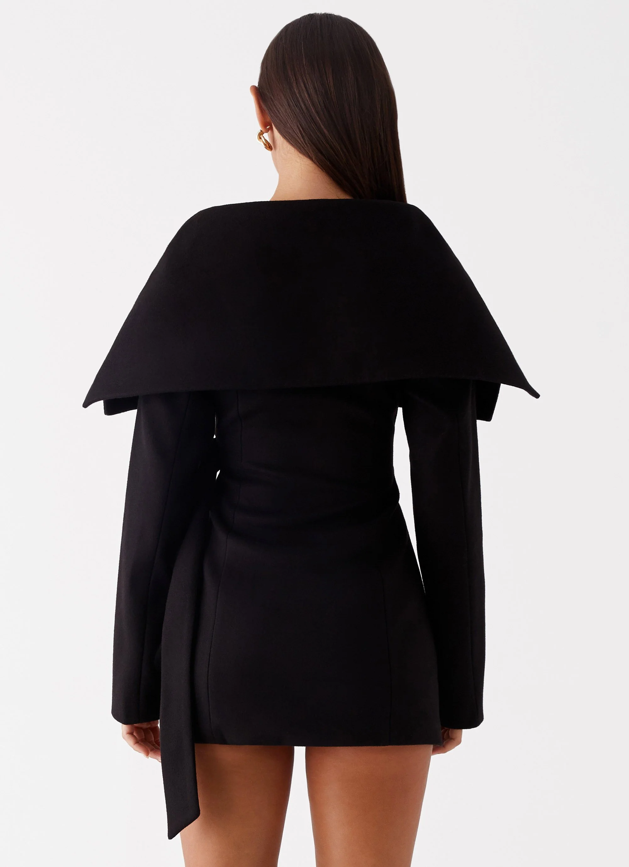 Kaide Mini Dress - Black - Image 4