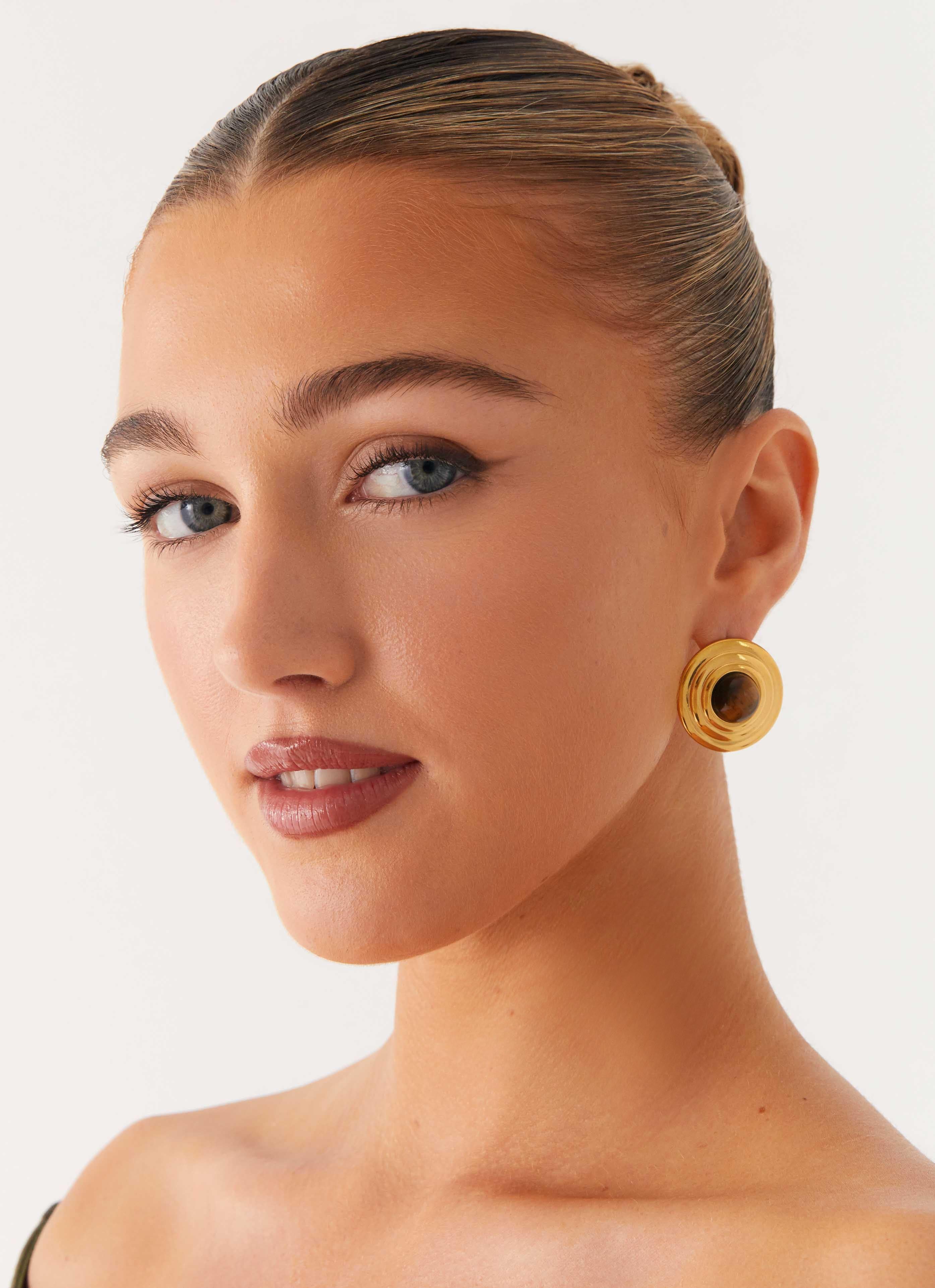 Kalia Earrings - Tort - Image 4