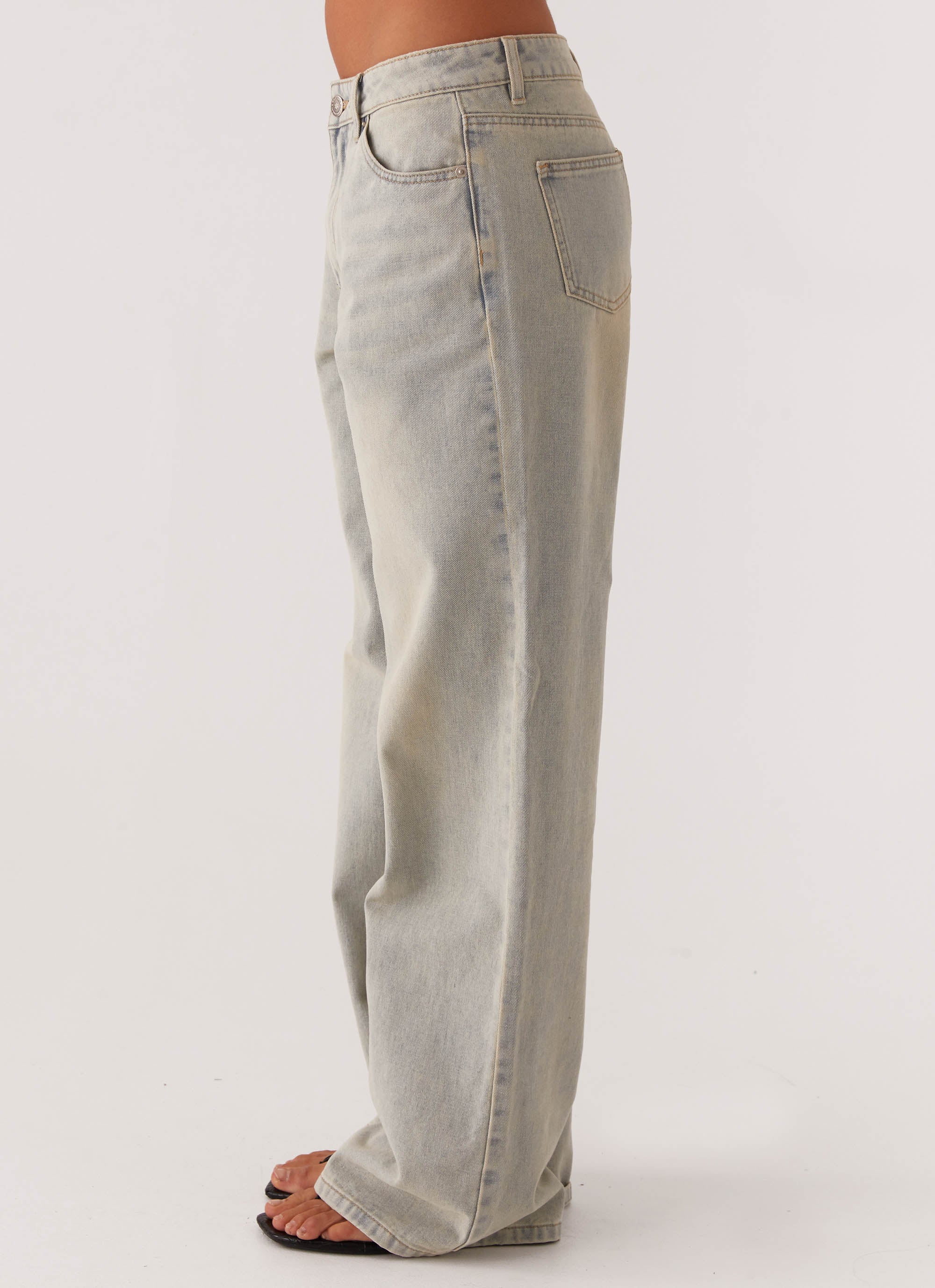Keanna Low Rise Denim Jeans - Vintage - Image 3