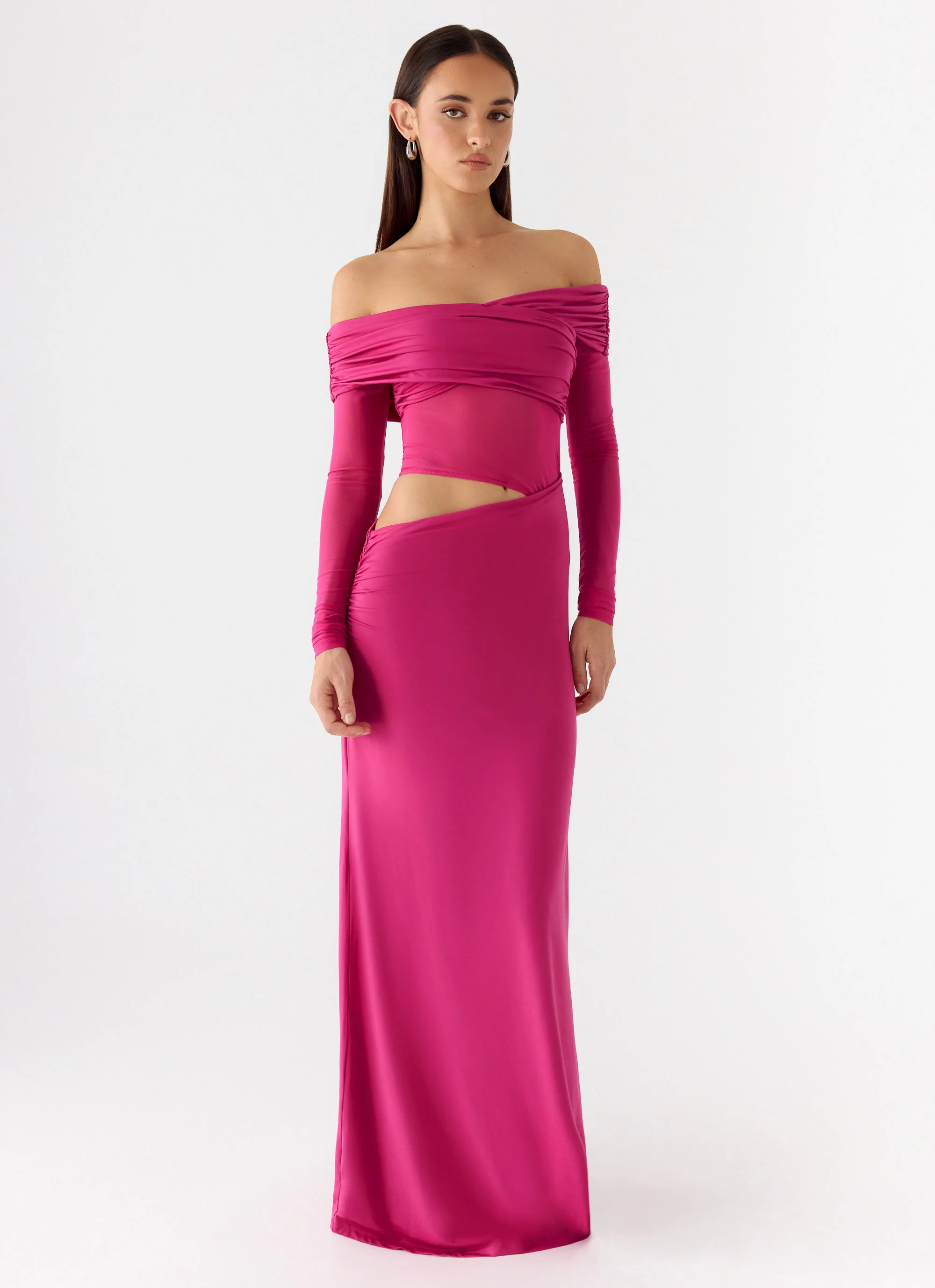 Kerli Maxi Dress - Fuchsia - Image 6