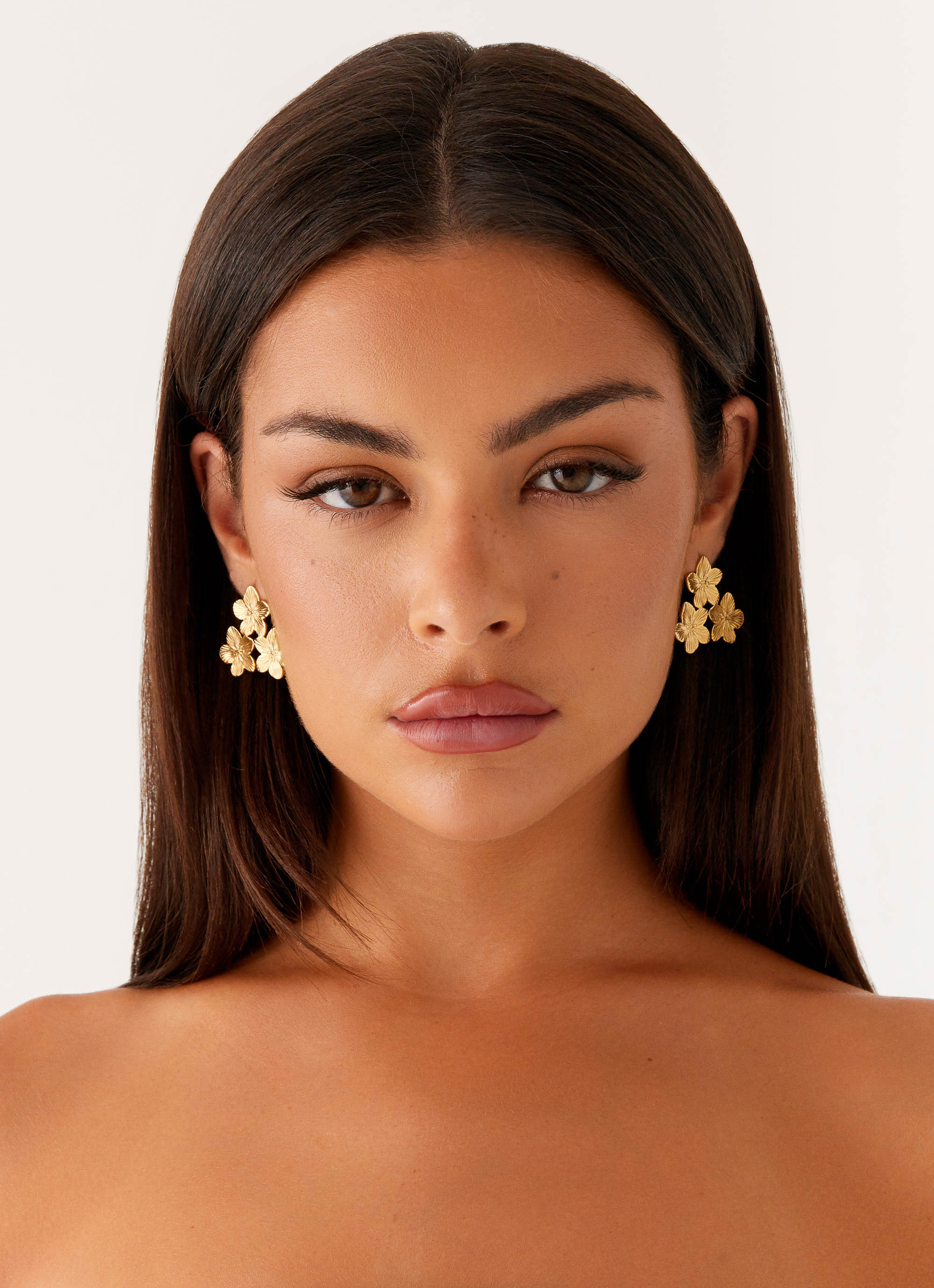 Kiana Earrings - Gold - Image 4