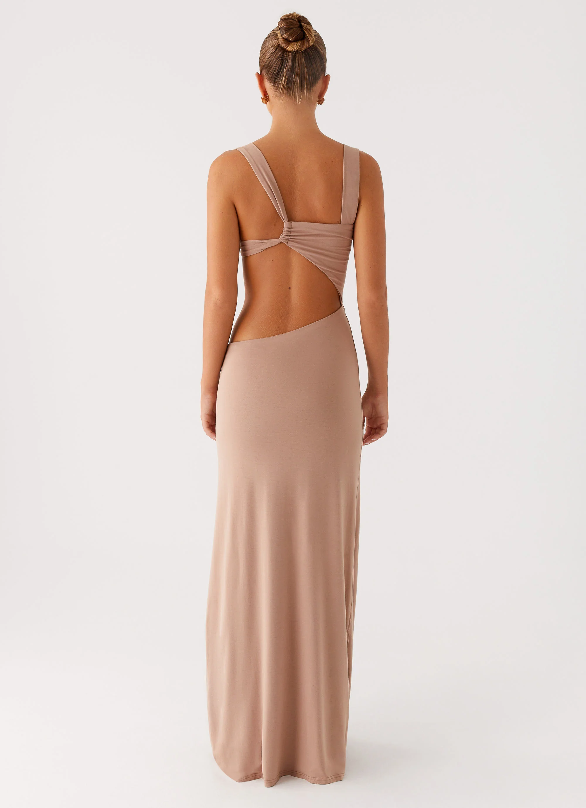 Kika Maxi Dress - Beige - Image 4