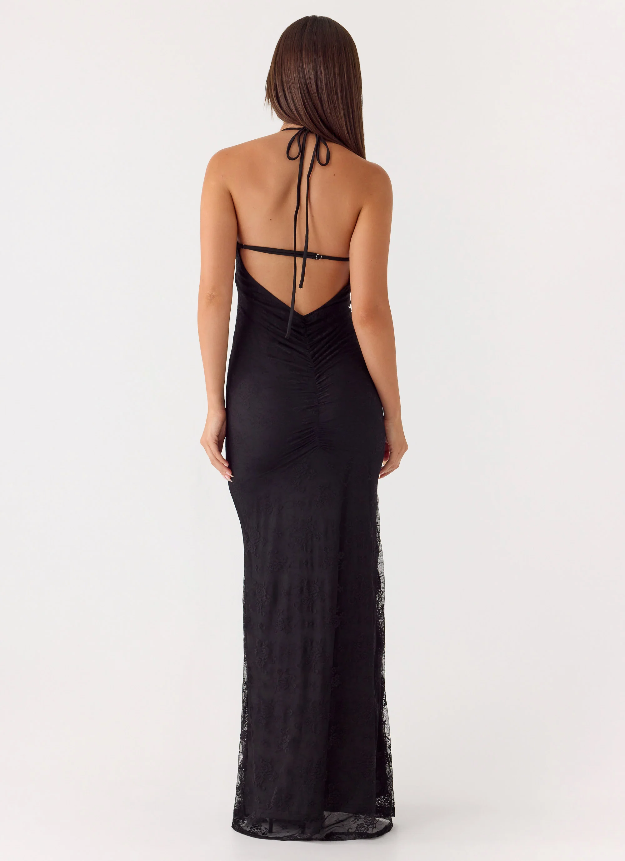 Knowles Lace Maxi Dress - Black - Image 3