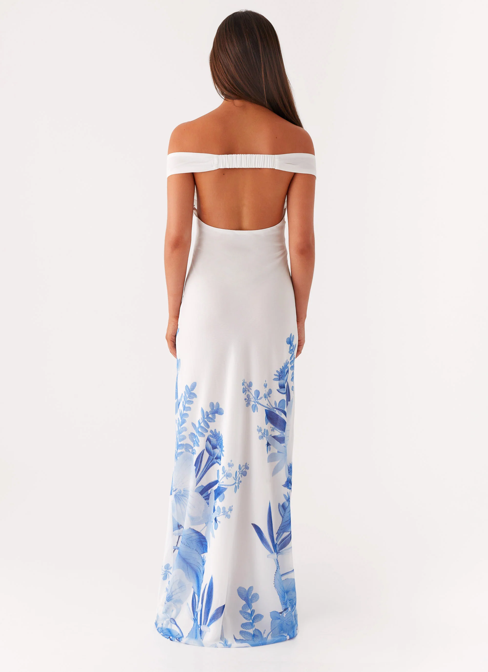 Krissa Maxi Dress - Blue Floral - Image 4