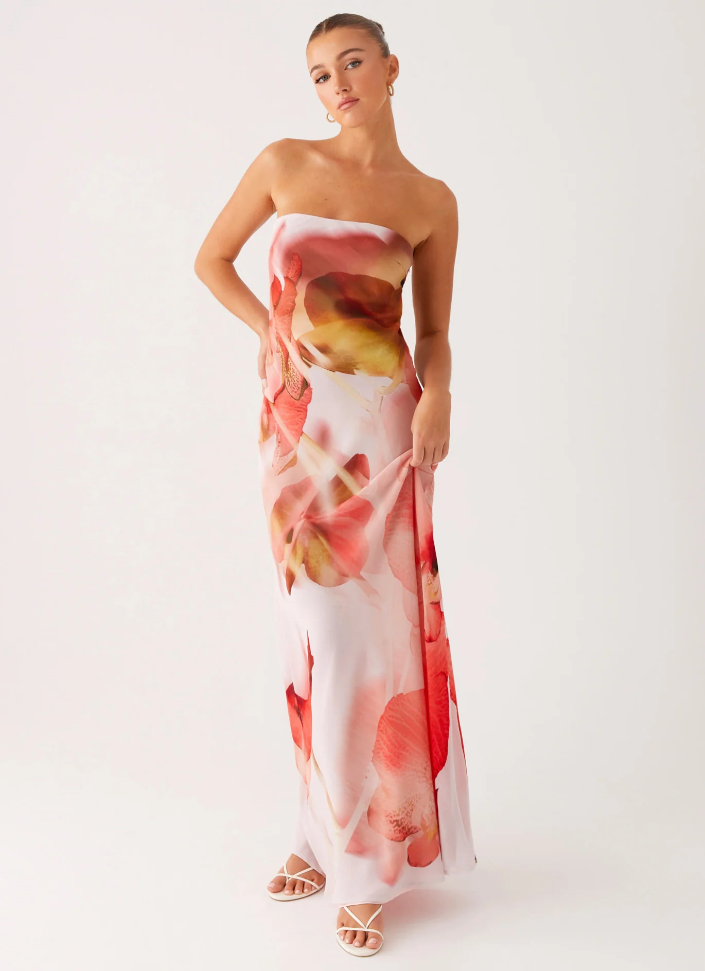 Kunis Maxi Dress - Peach Rose - Image 5