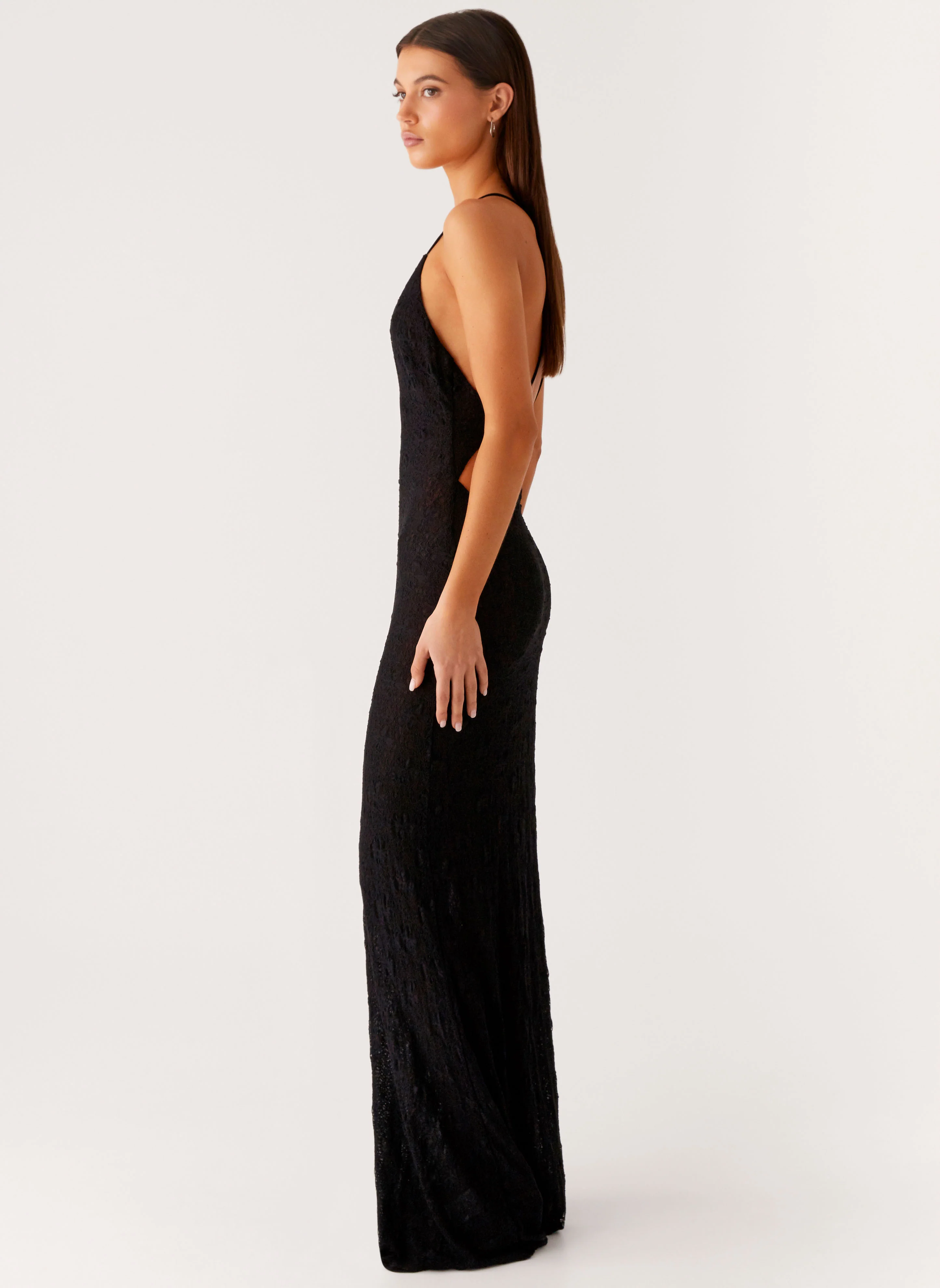 Kylia Maxi Dress - Black - Image 3