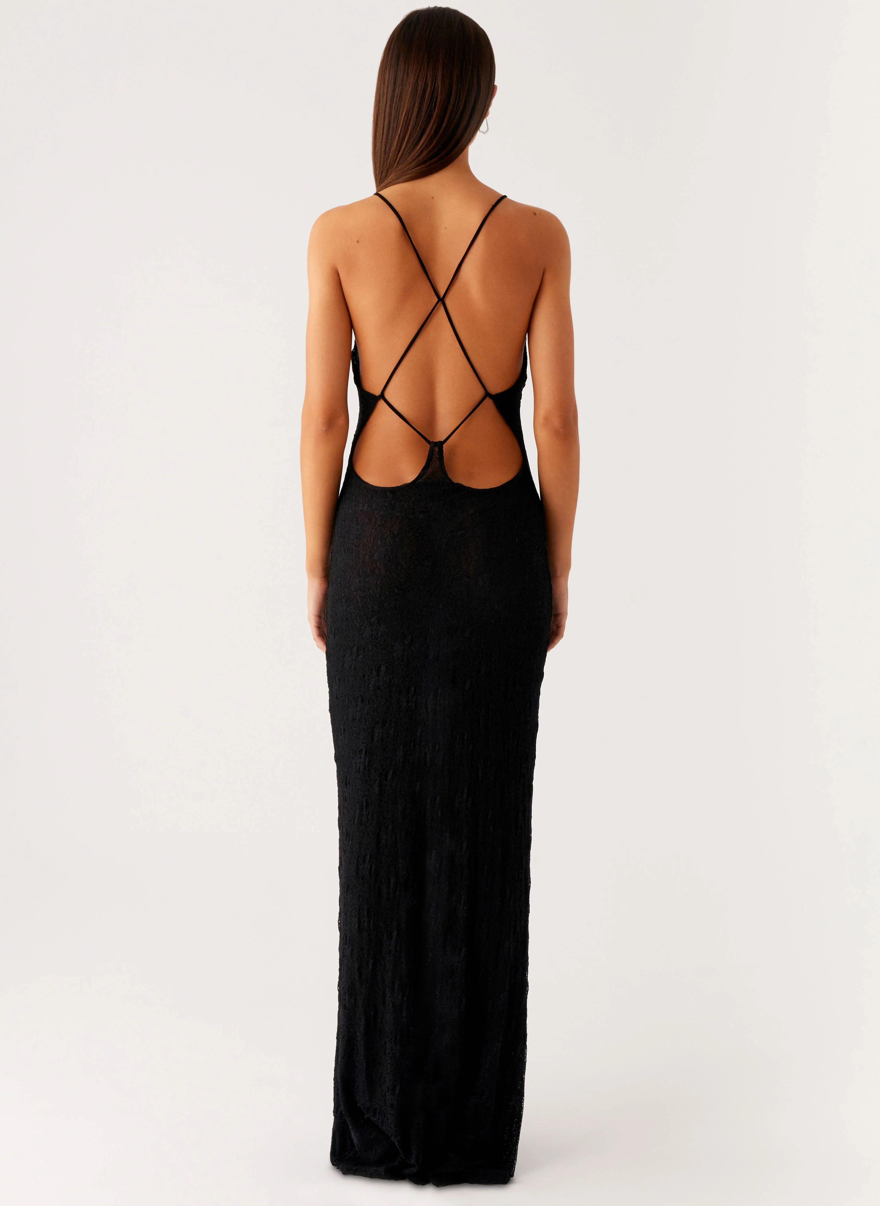 Kylia Maxi Dress - Black - Image 4