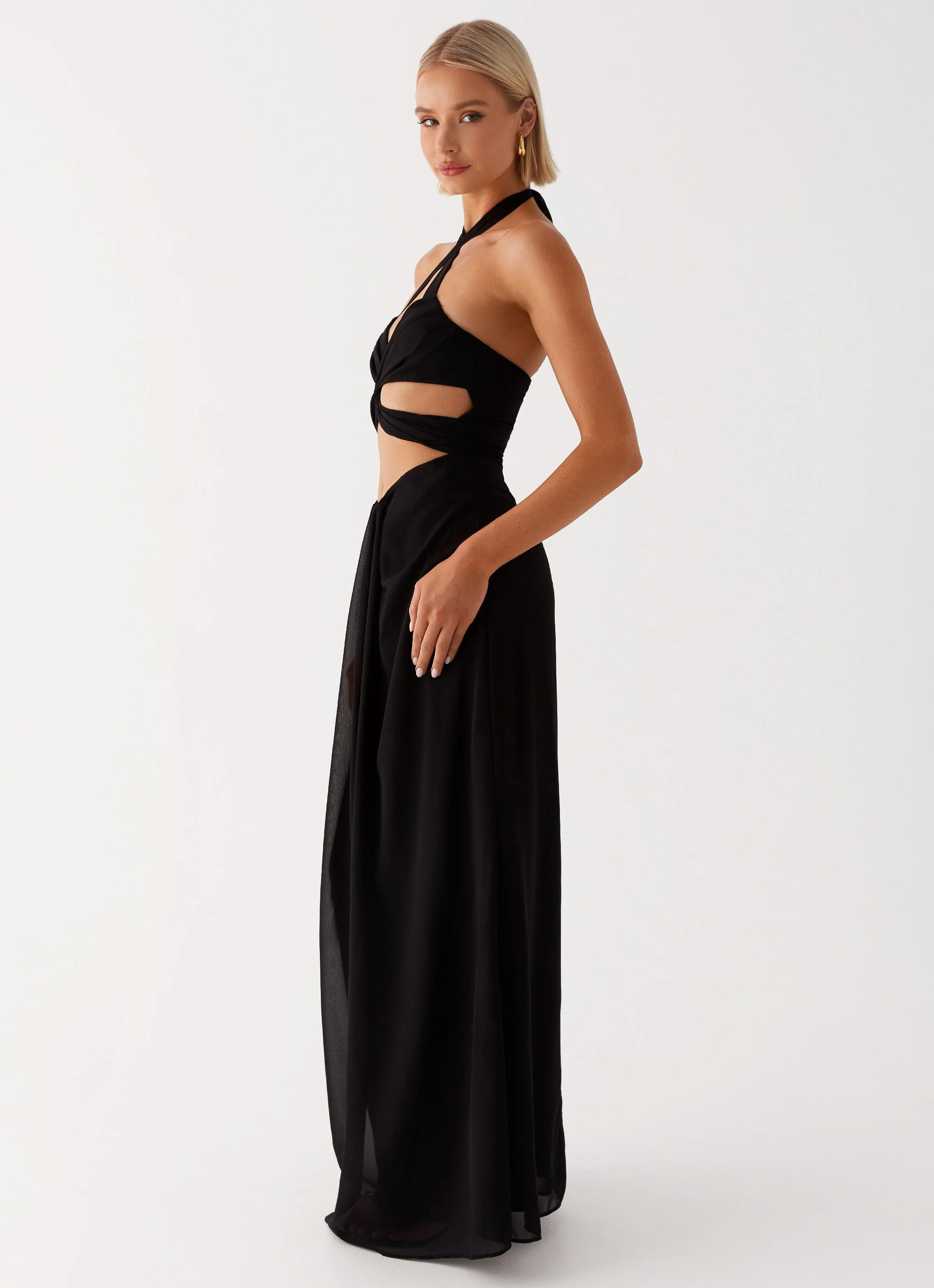 Lady Marmalade Maxi Dress - Black - Image 4
