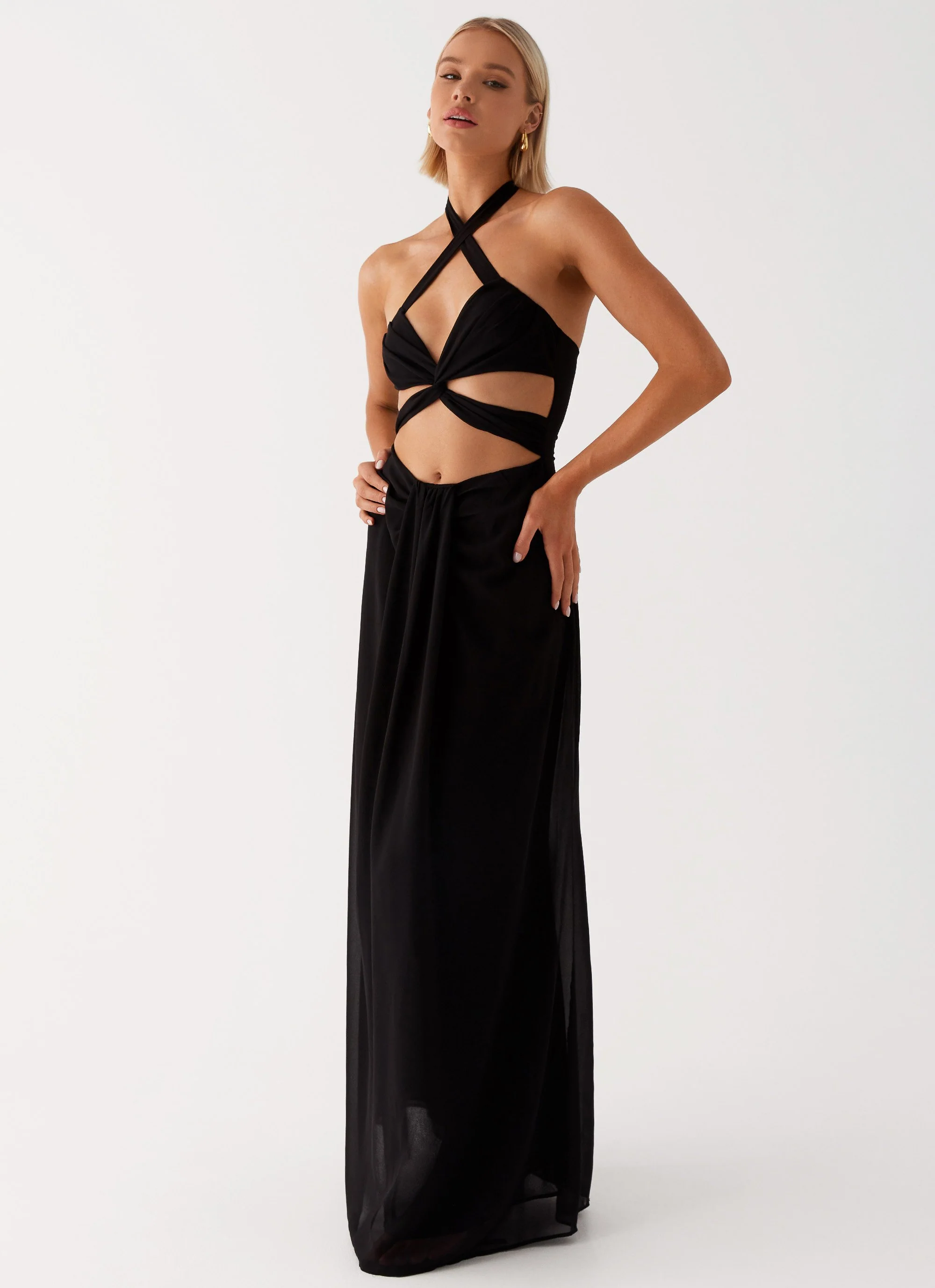 Lady Marmalade Maxi Dress - Black - Image 7