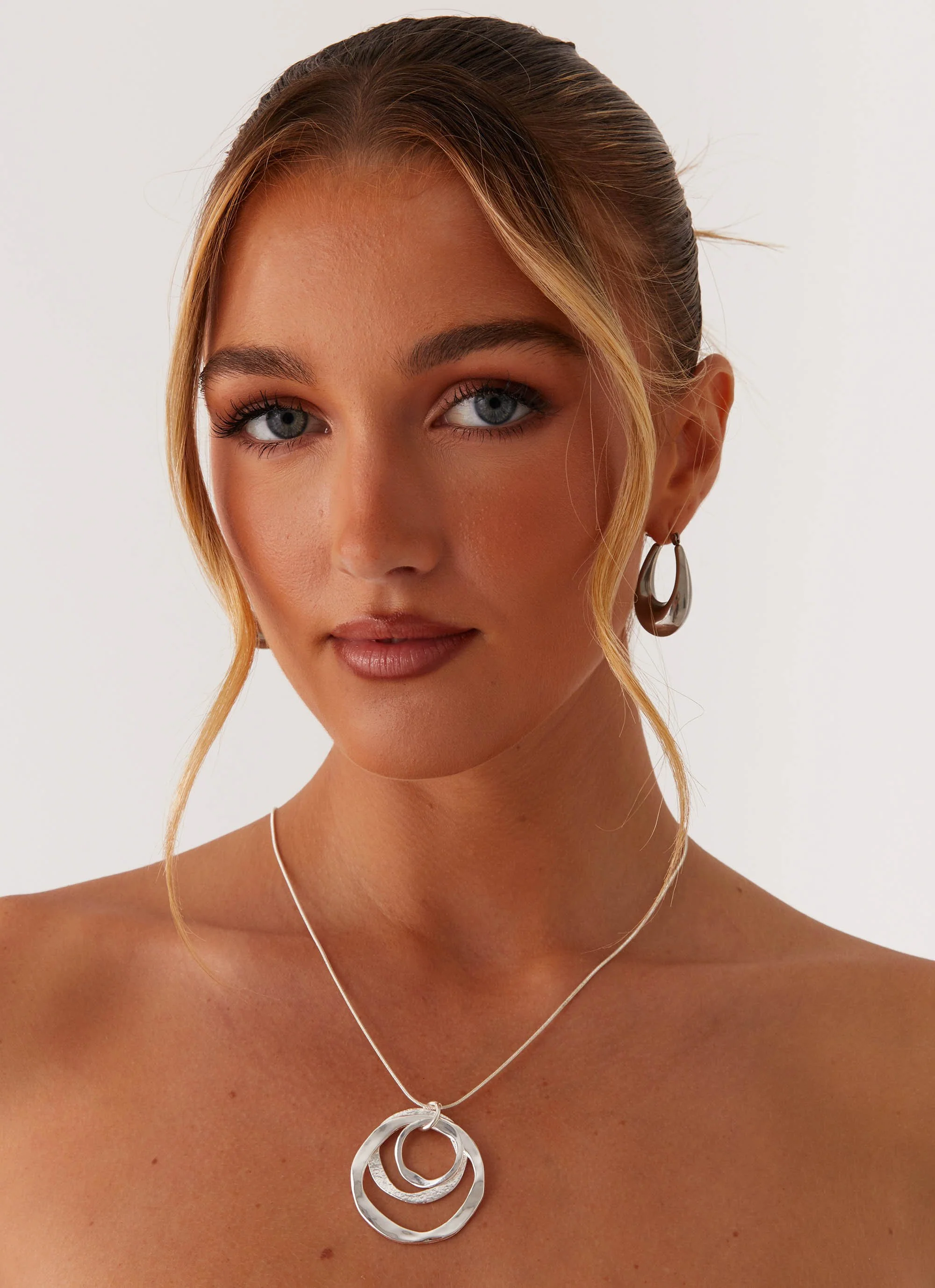 Leanne Necklace - Silver - Image 3