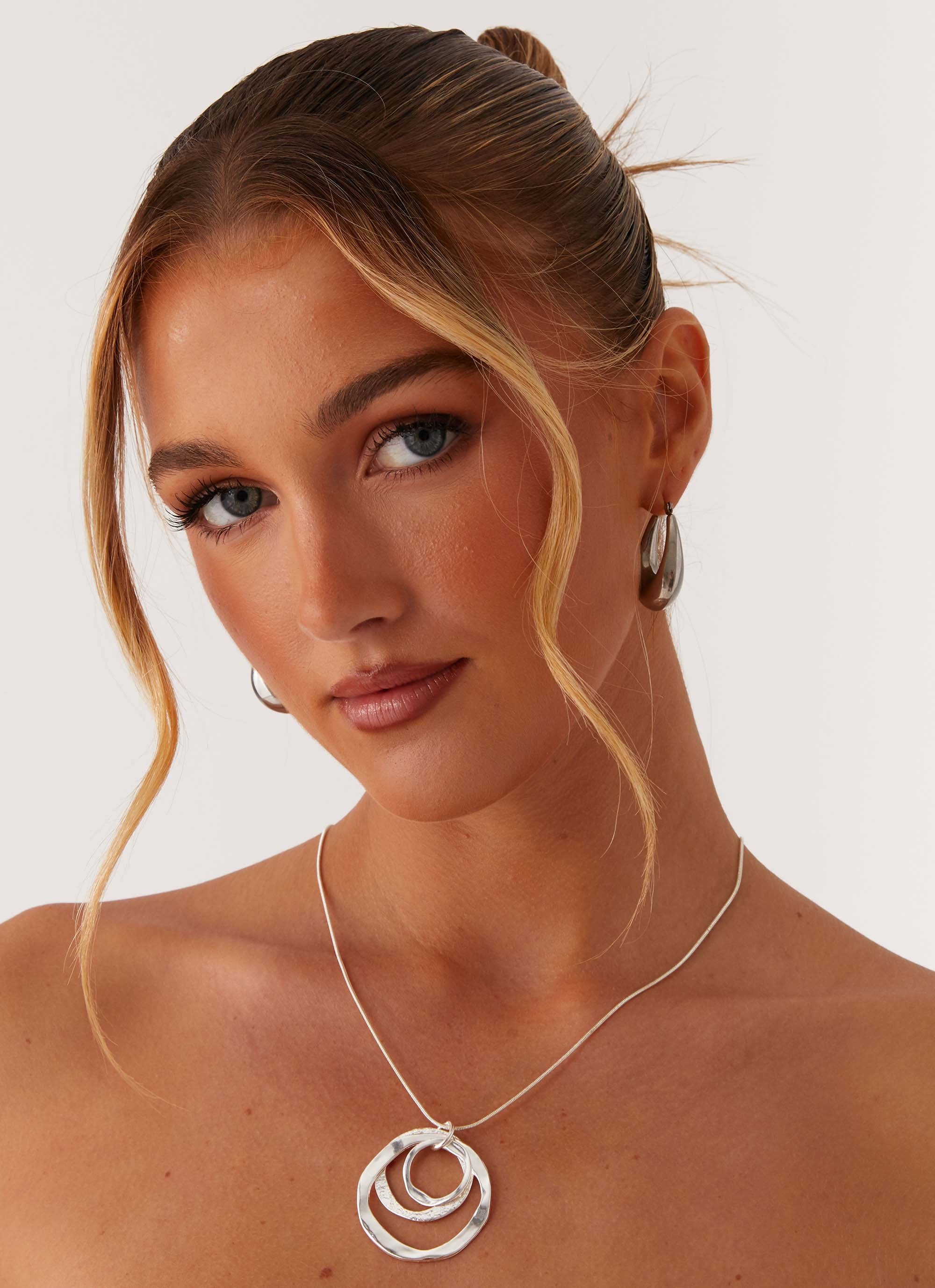 Leanne Necklace - Silver - Image 4
