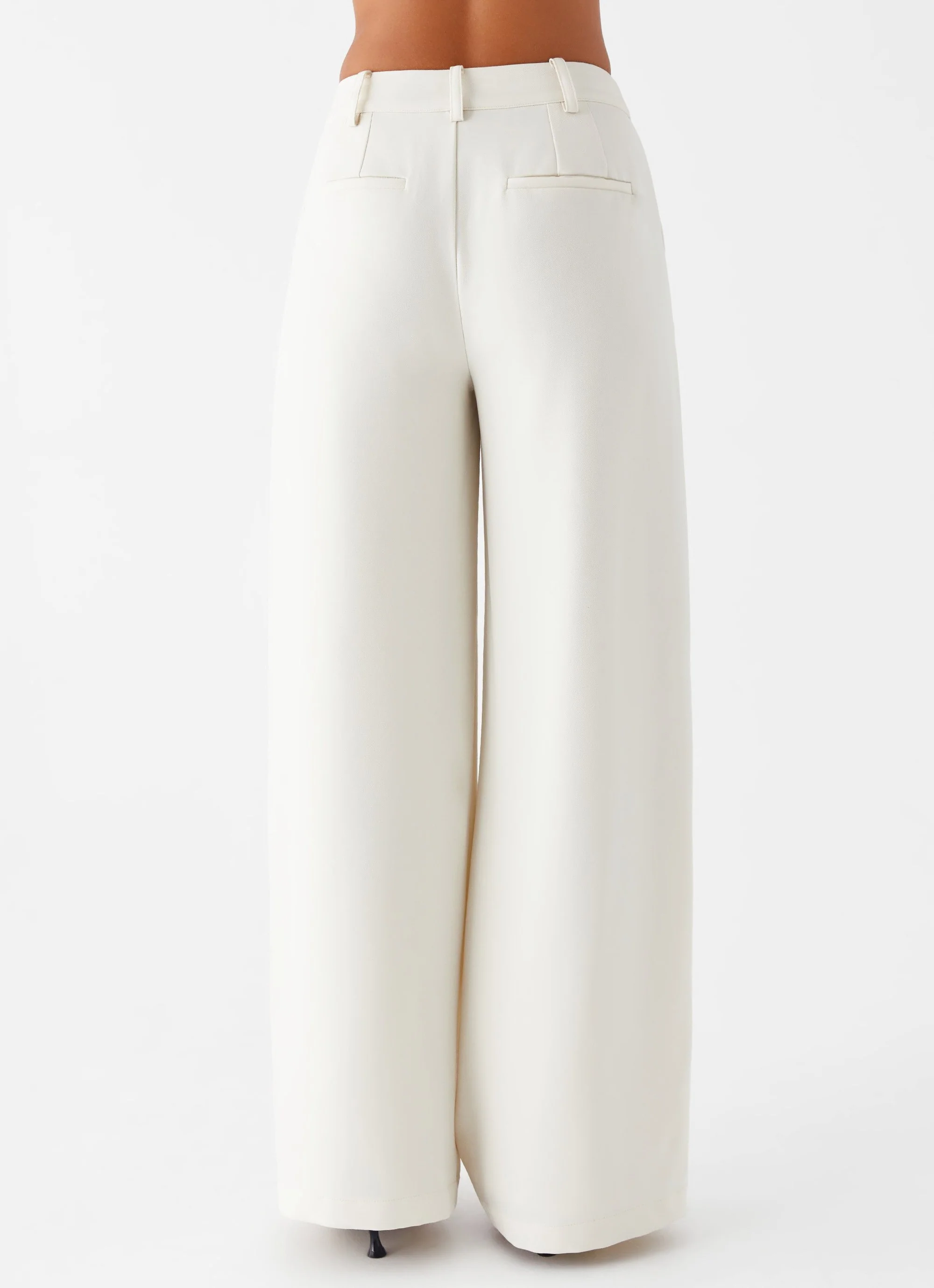 Leila Suiting Pants - Ivory - Image 5