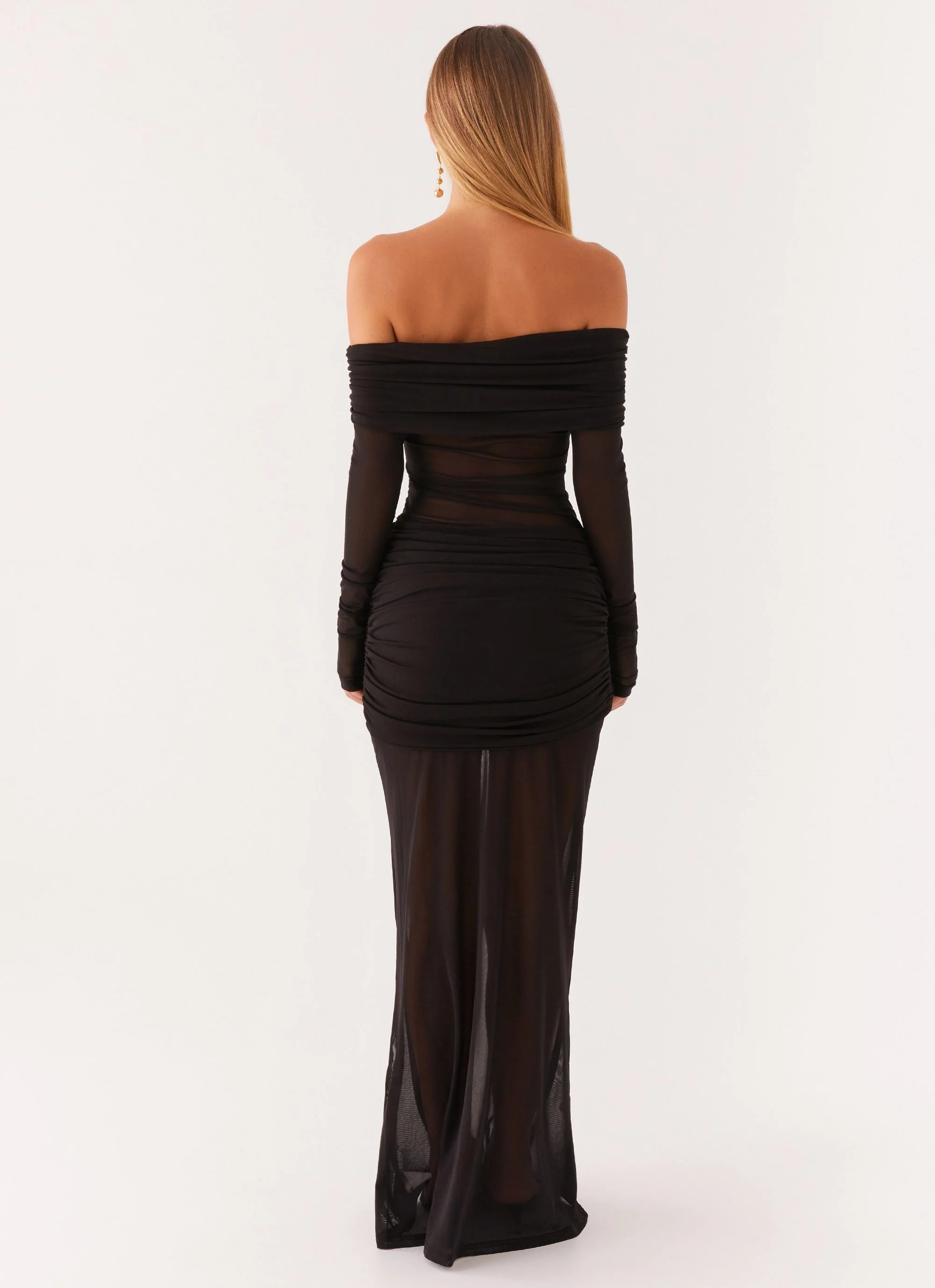 Liberty Maxi Dress - Black - Image 3