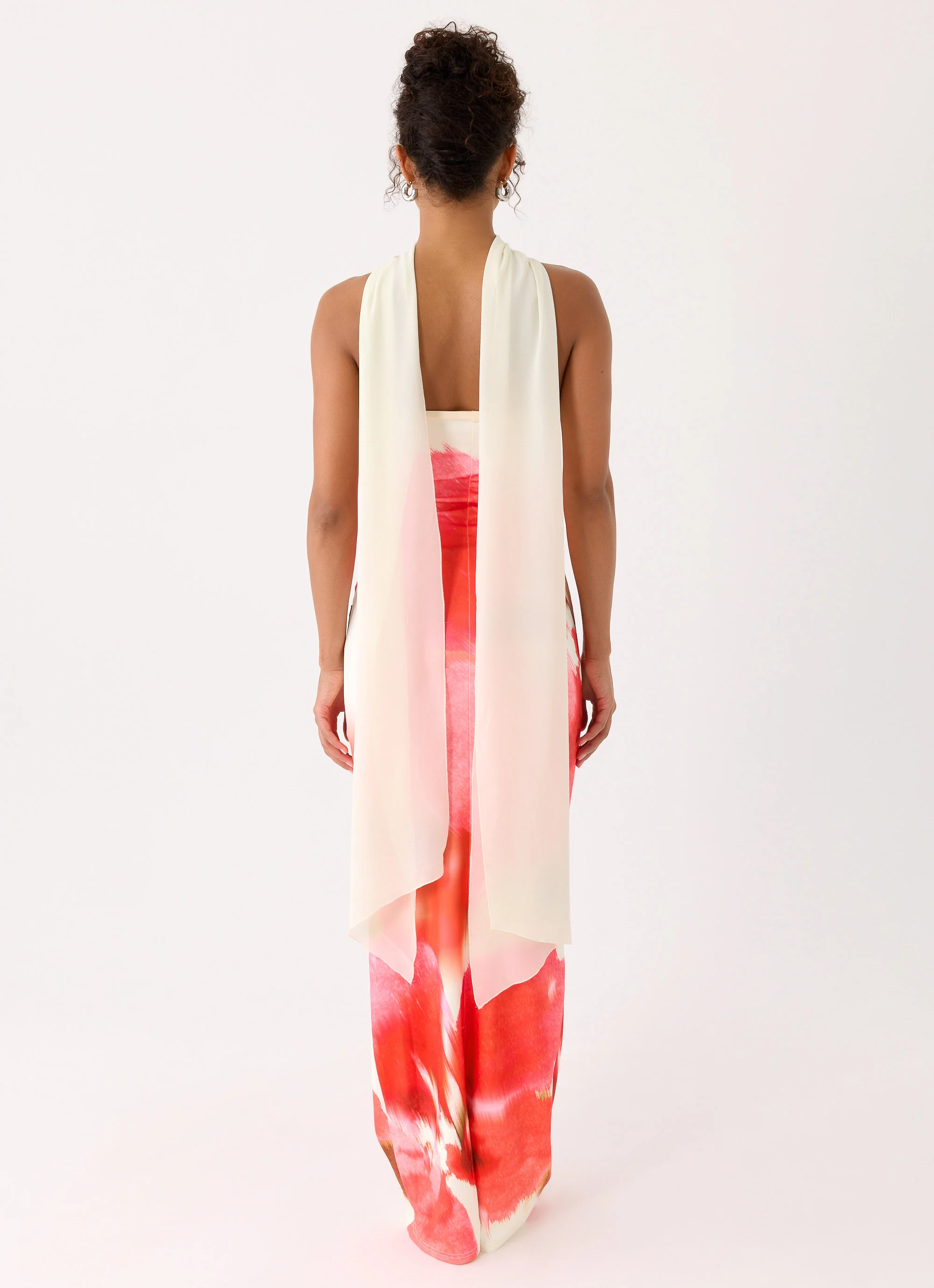 Libra Maxi Dress - Porcelain Rose - Image 3