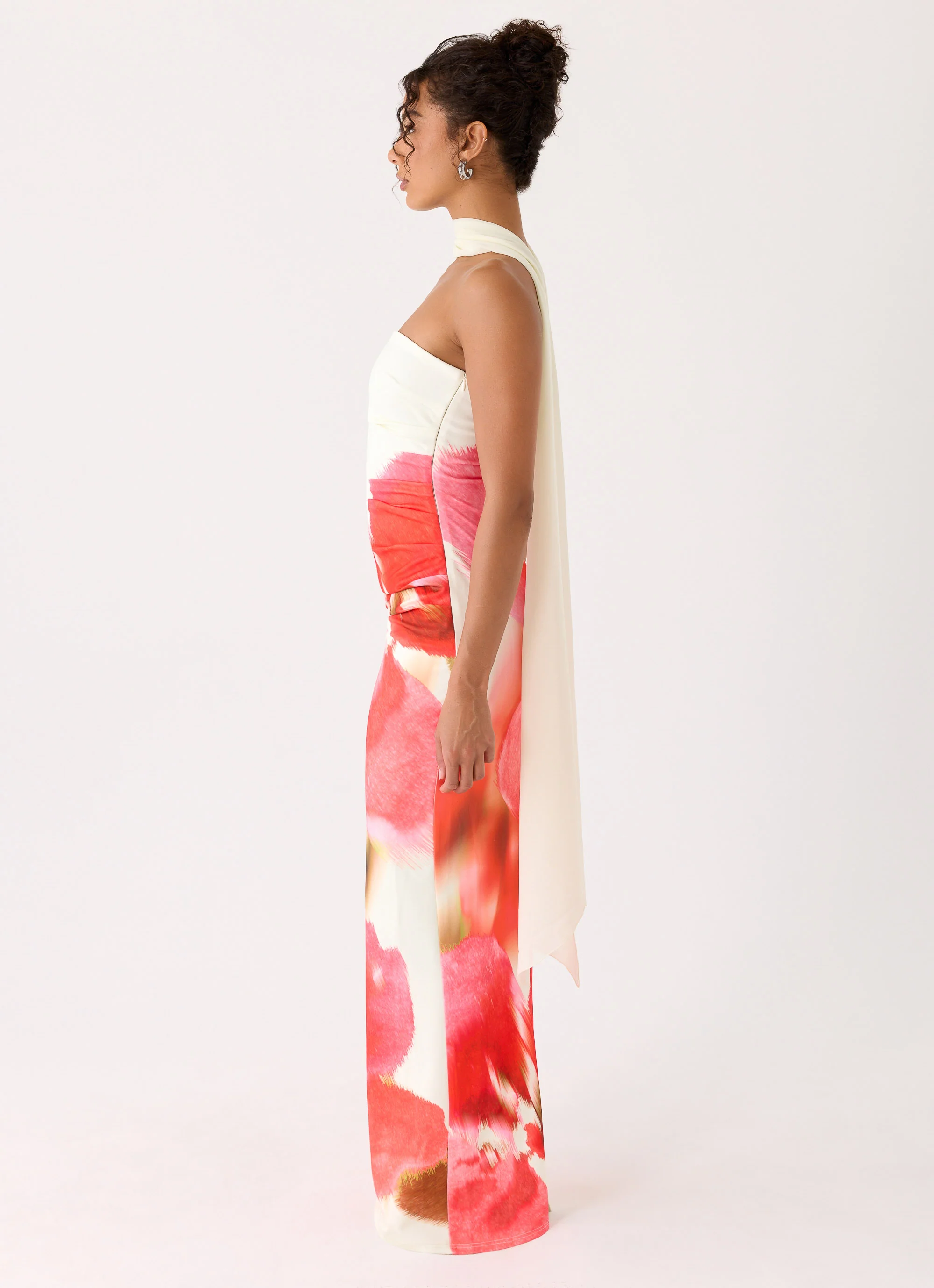 Libra Maxi Dress - Porcelain Rose - Image 4