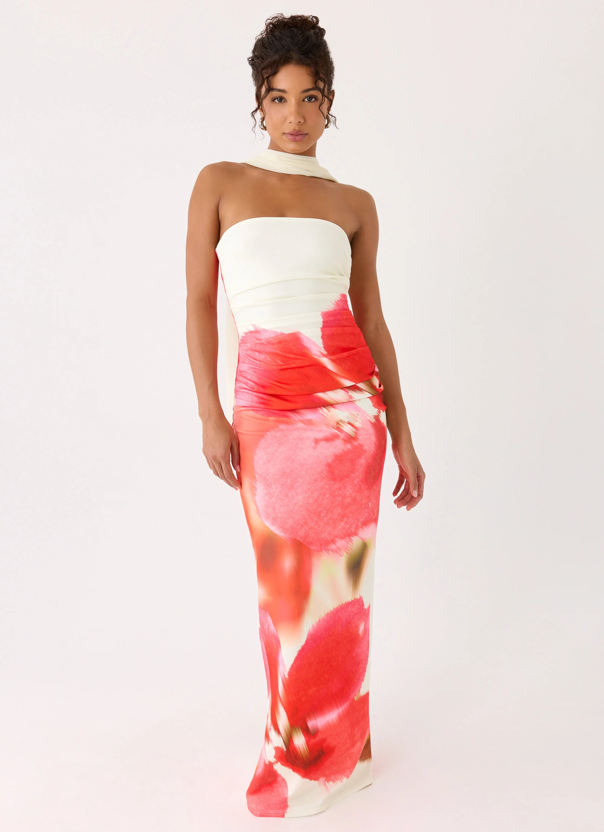 Libra Maxi Dress - Porcelain Rose - Image 5