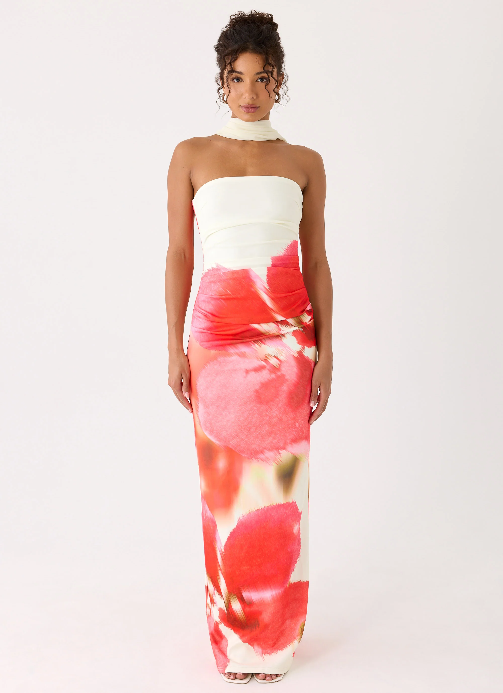 Libra Maxi Dress - Porcelain Rose - Image 6
