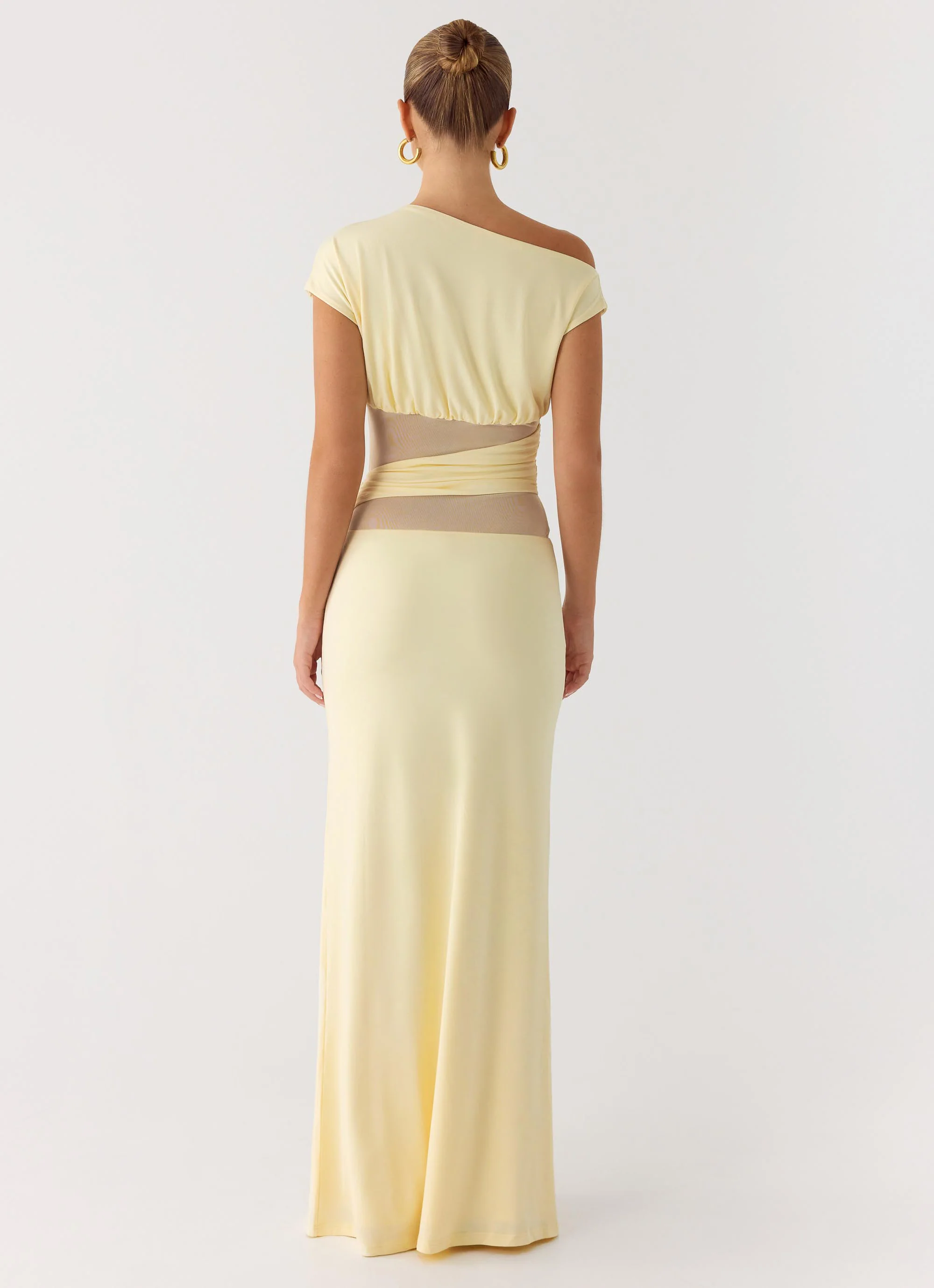 Like Honey Maxi Dress - Butter Yellow - Image 4