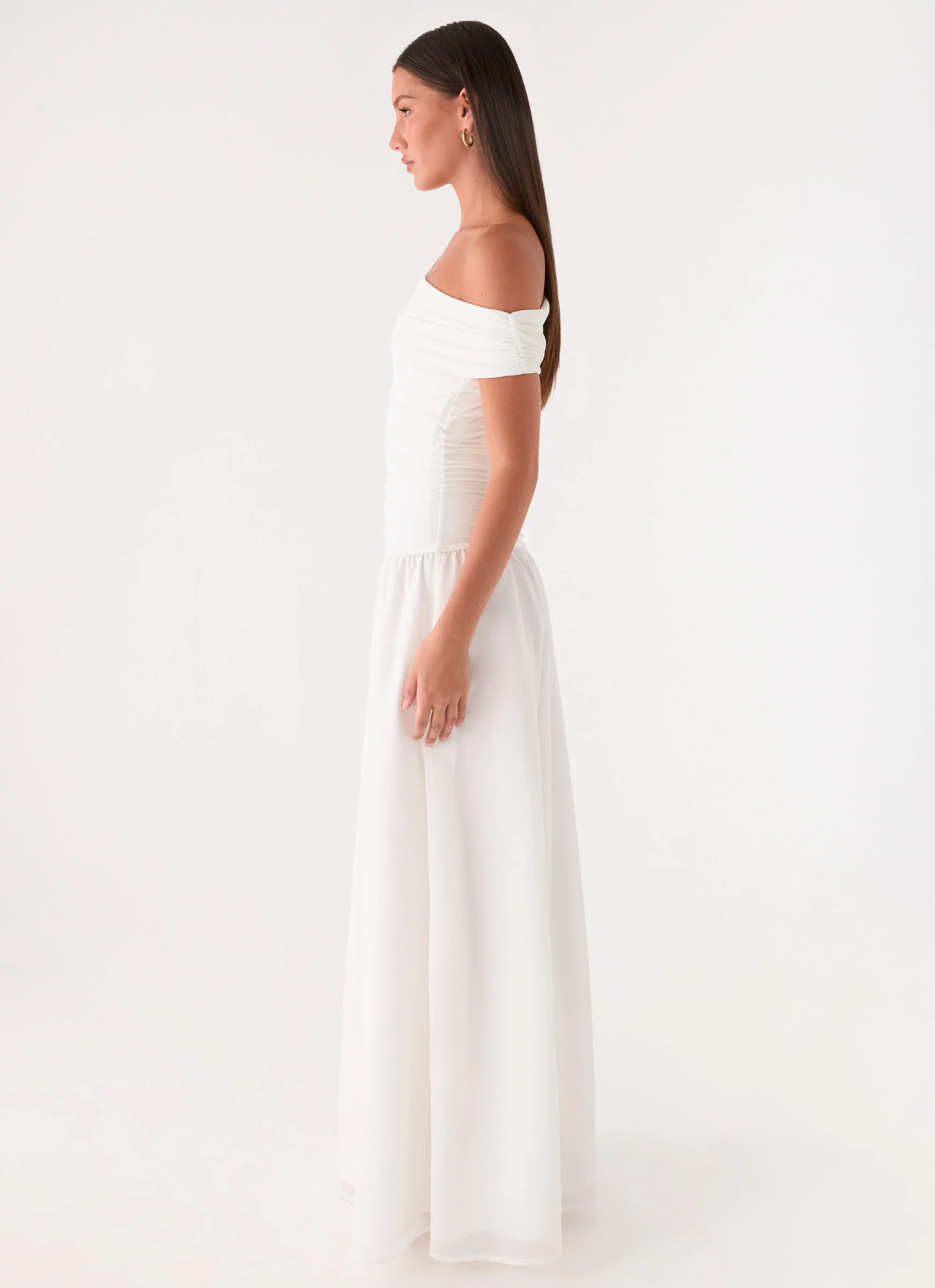 Liorae Maxi Dress - White - Image 3