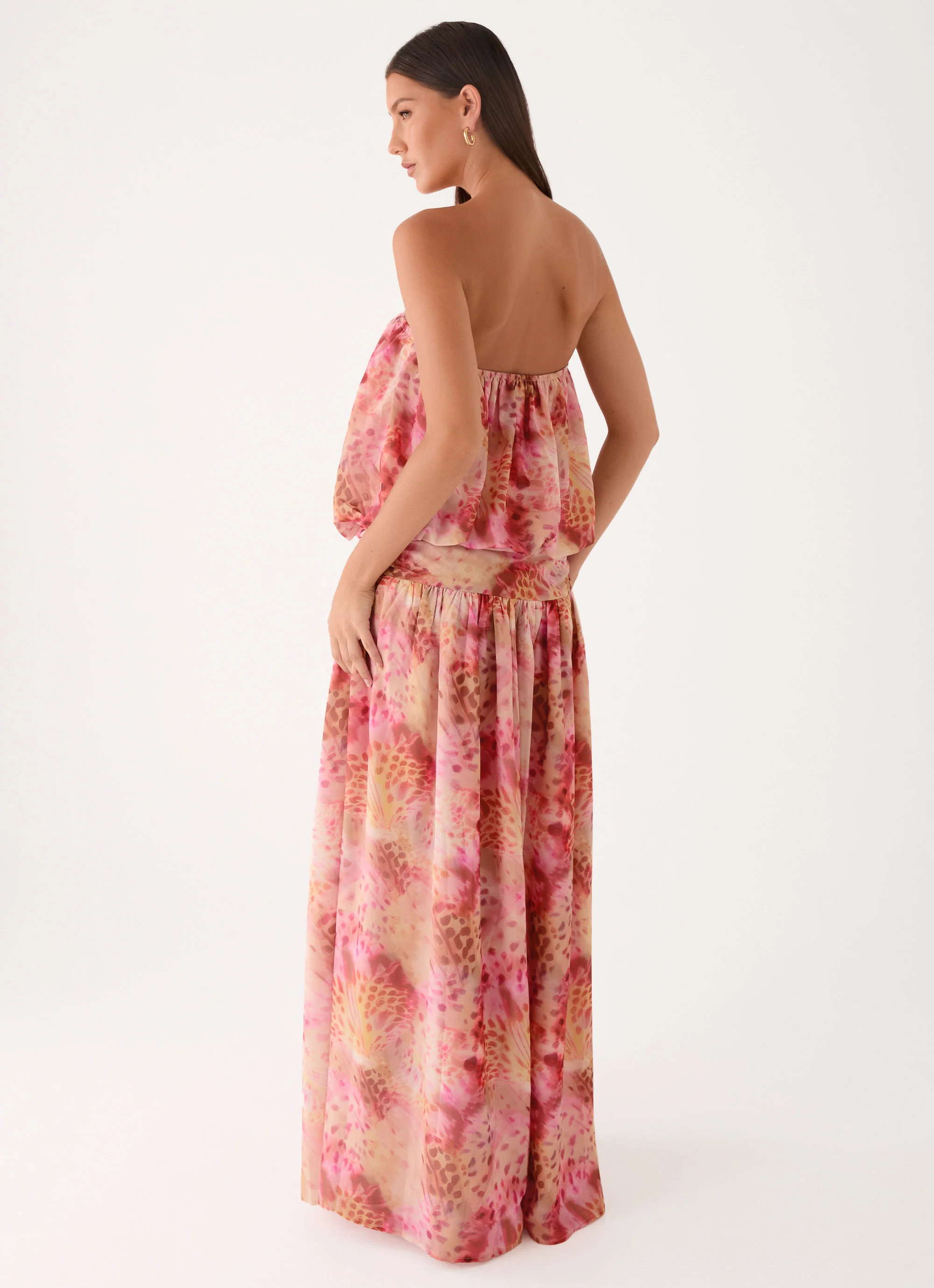 Lioras Strapless Maxi Dress - Botanic Cheetah - Image 7