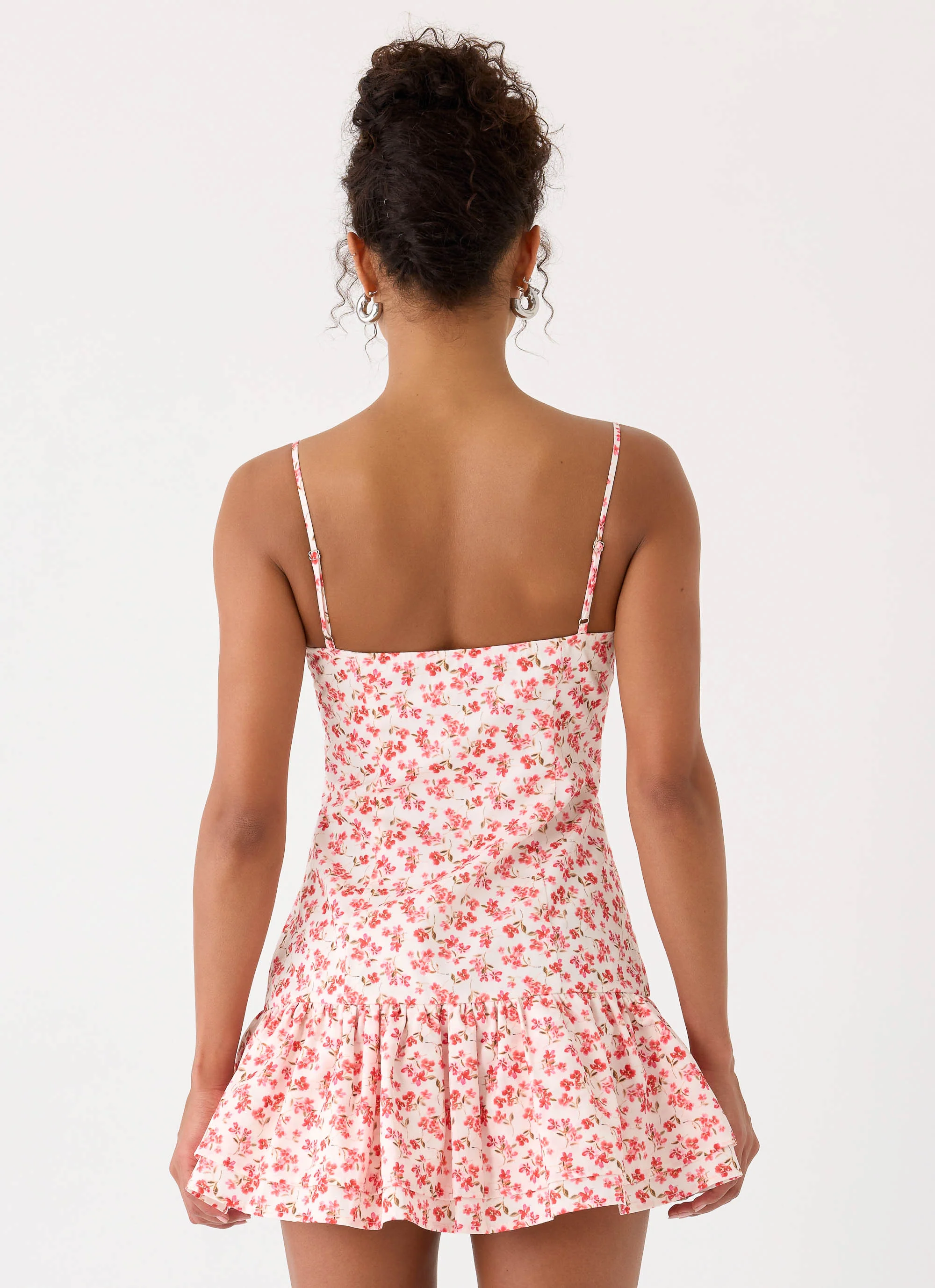 Loulette Mini Dress - Porcelain Rose - Image 3