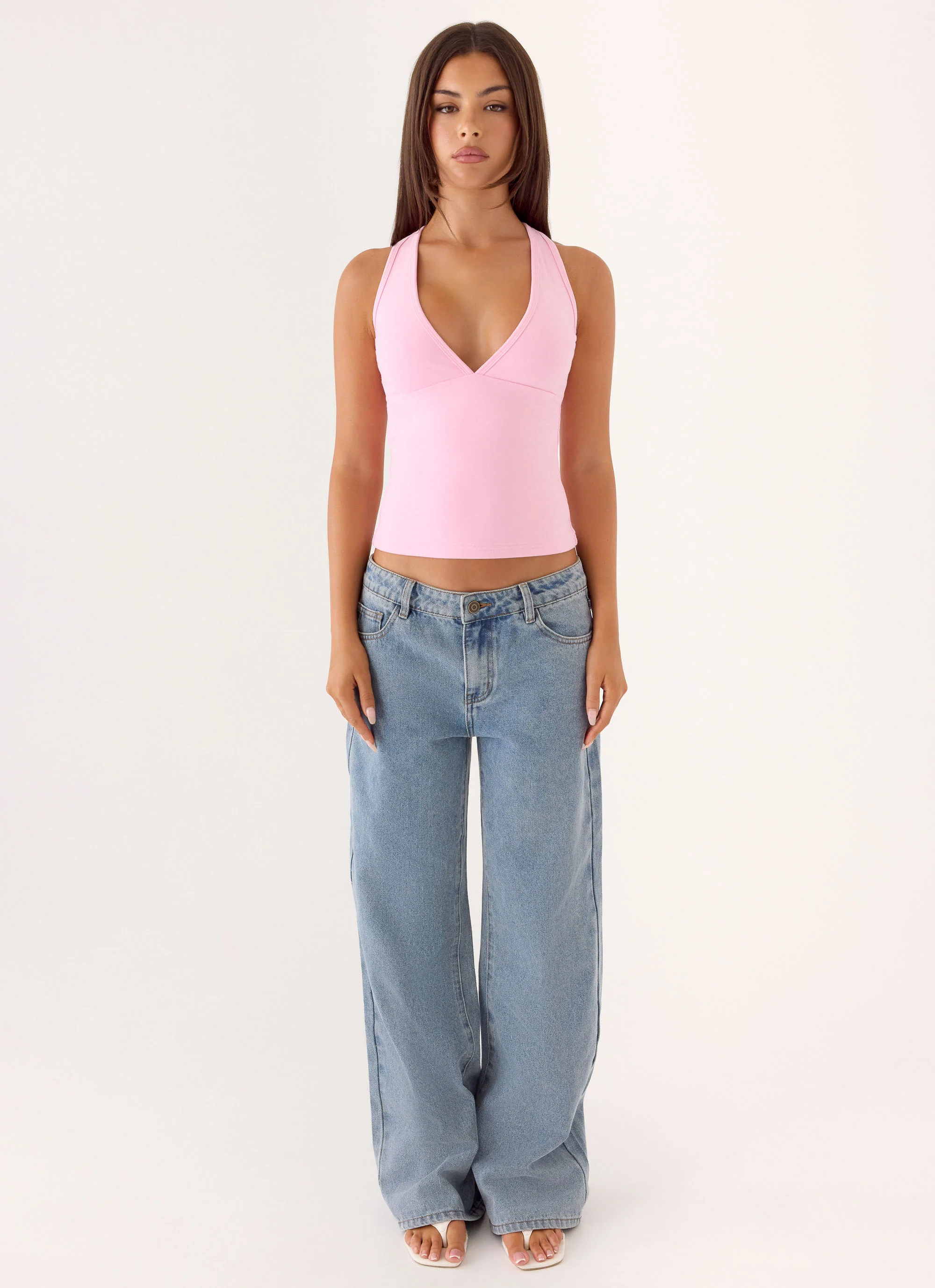 Lua Halter Top - Pink - Image 4