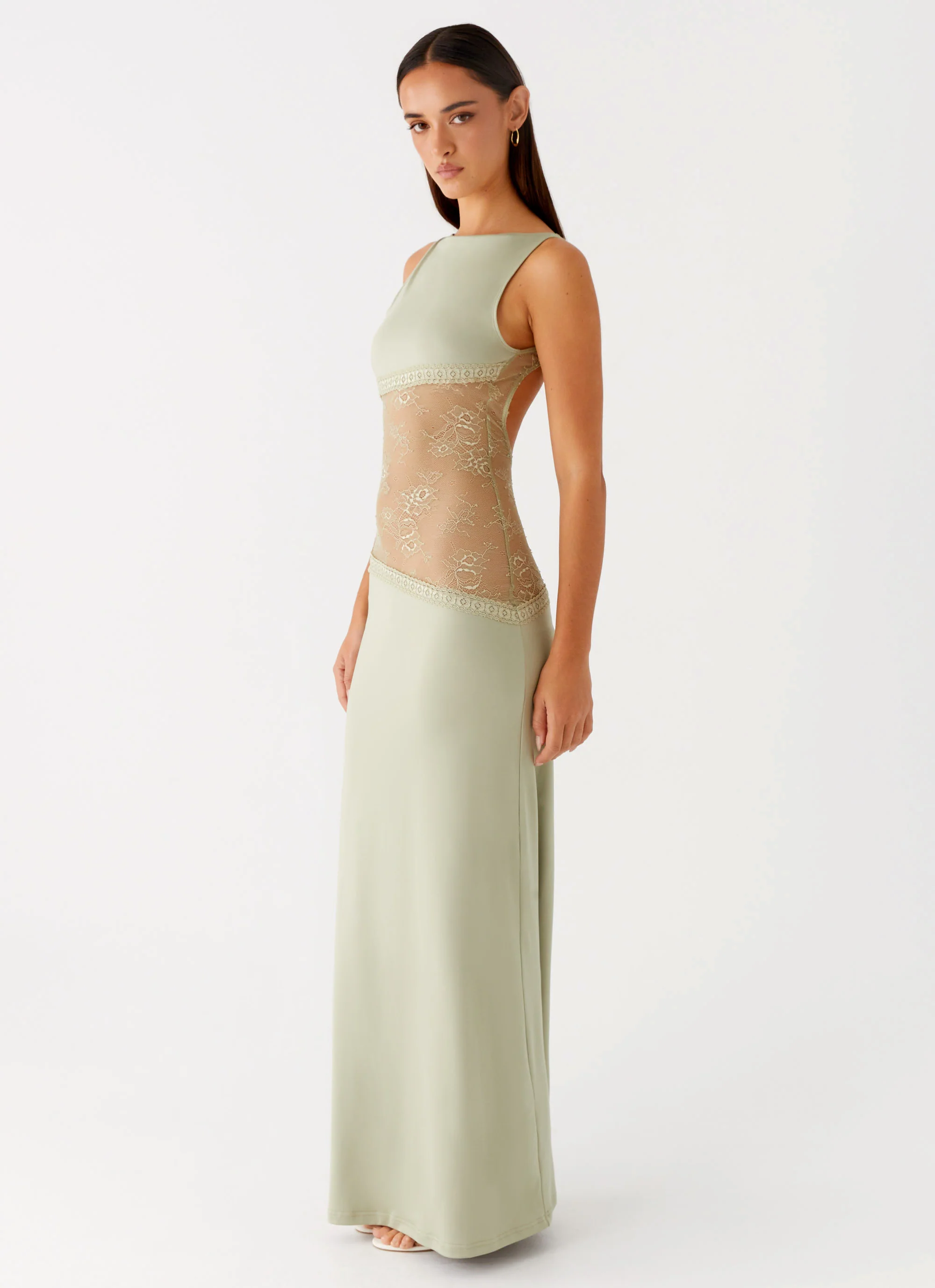 Lucinda Maxi Dress - Sage - Image 2
