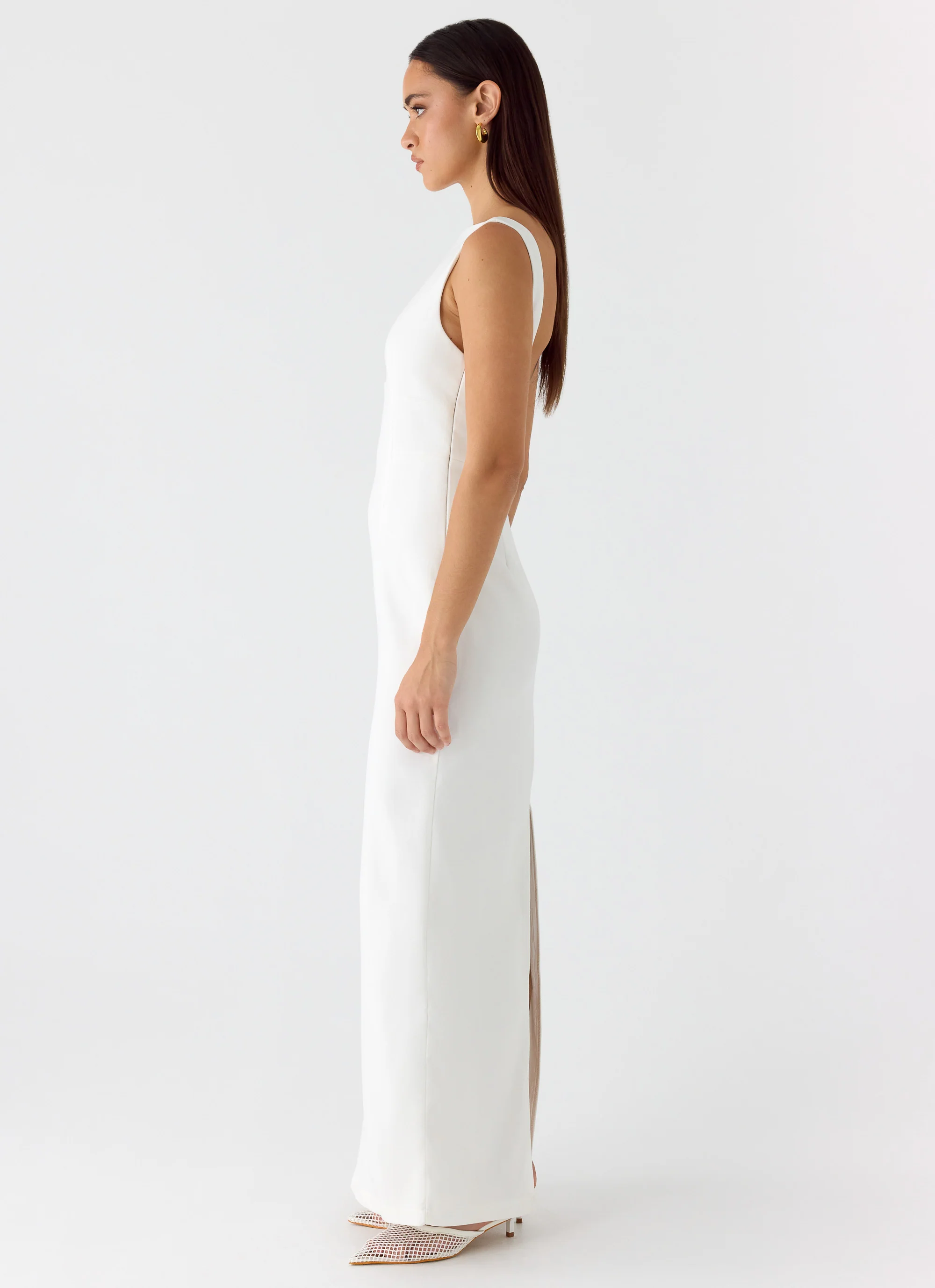 Lulita Maxi Dress - White - Image 3