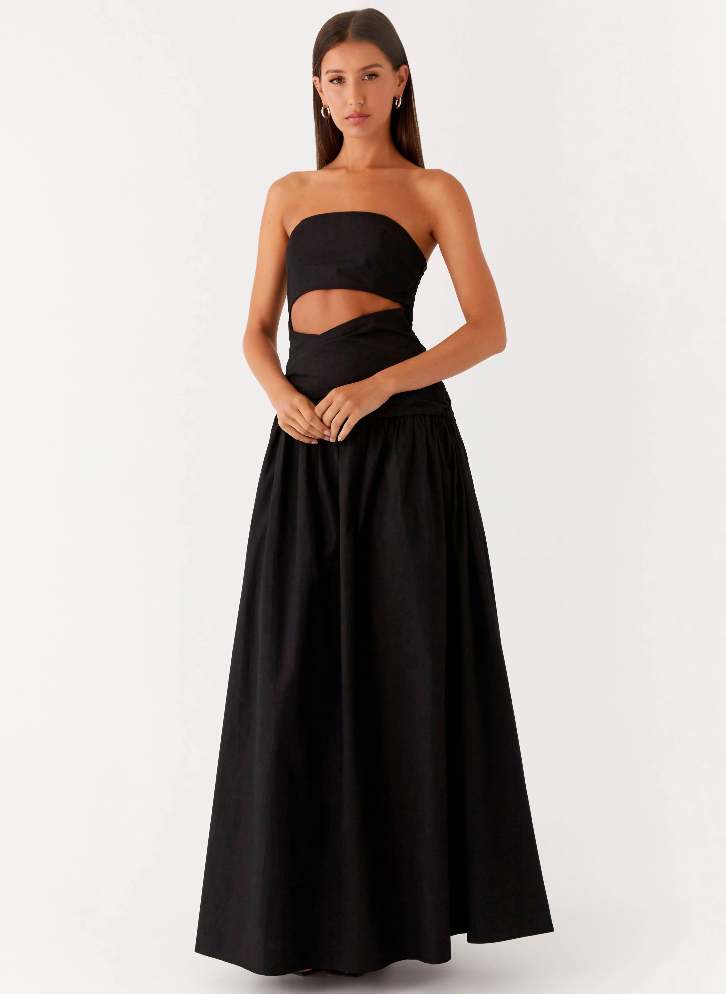 Lumen Maxi Dress - Black - Image 5