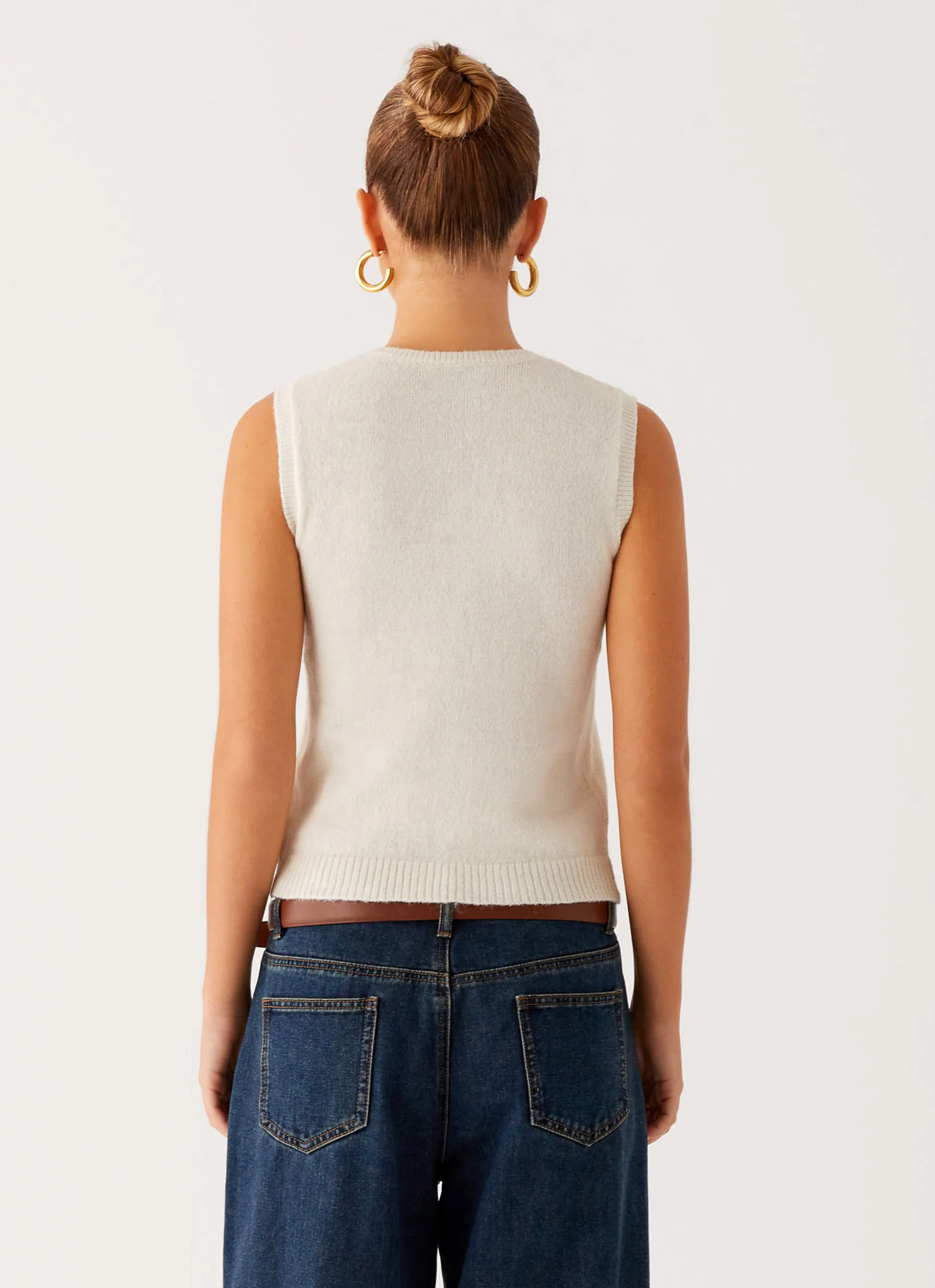 Maali Knit Top - White - Image 4