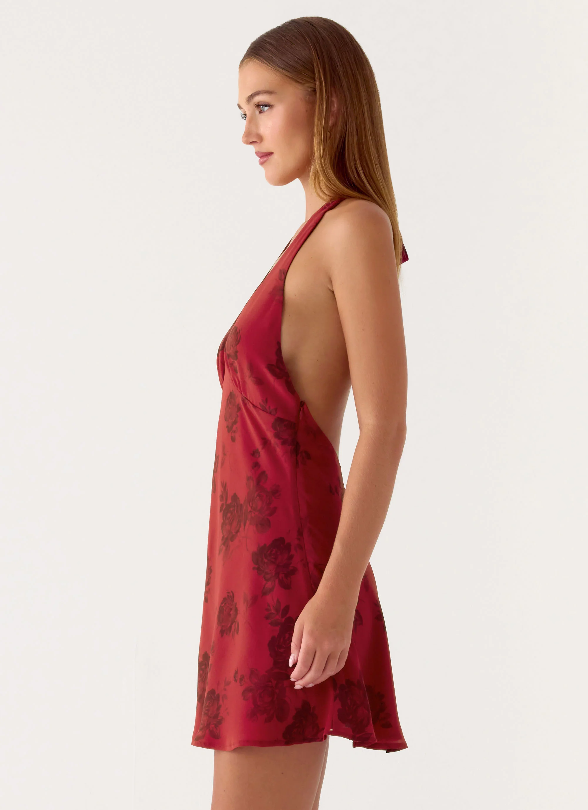 Magnolia Mini Dress - Cherry Rose - Image 2
