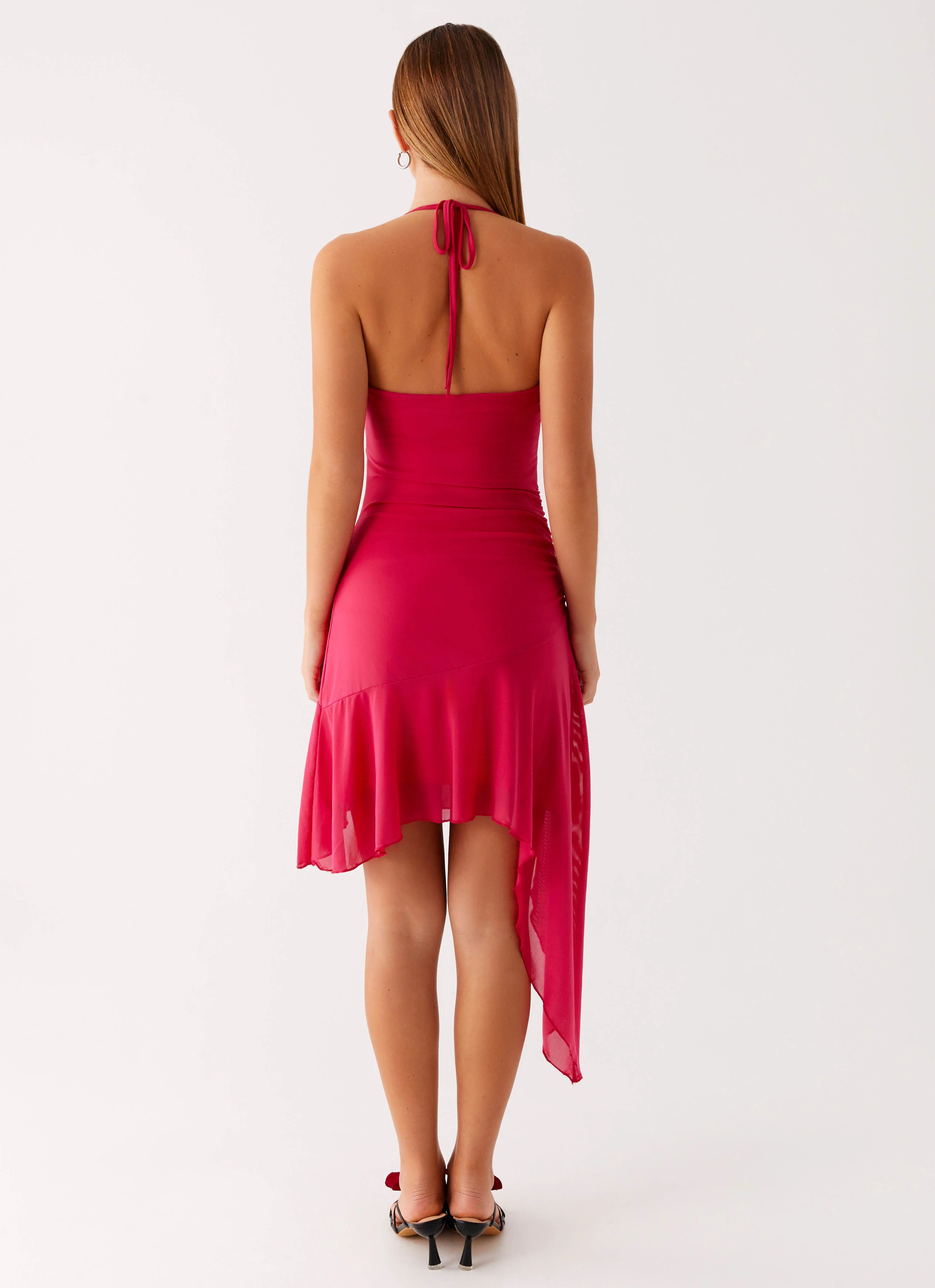Mai Tai Mini Dress - Hot Pink - Image 3