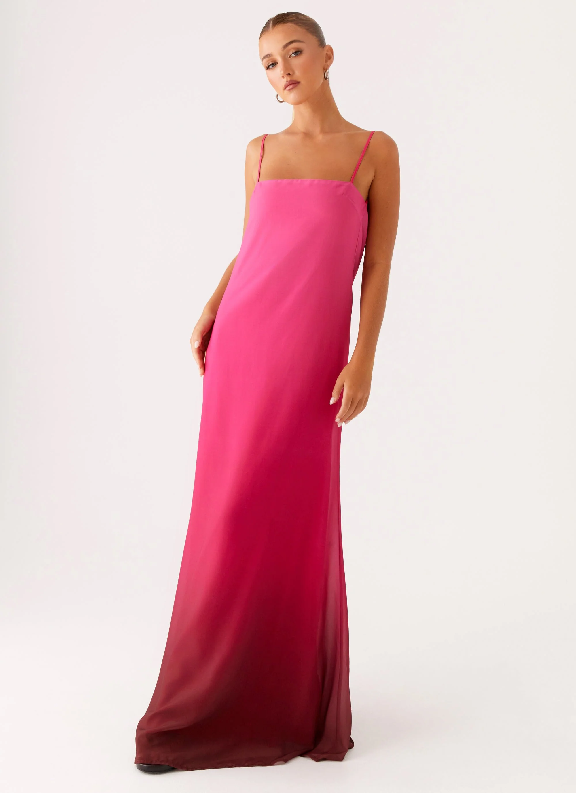 Marianne Maxi Dress - Fuchsia Gradient - Image 6