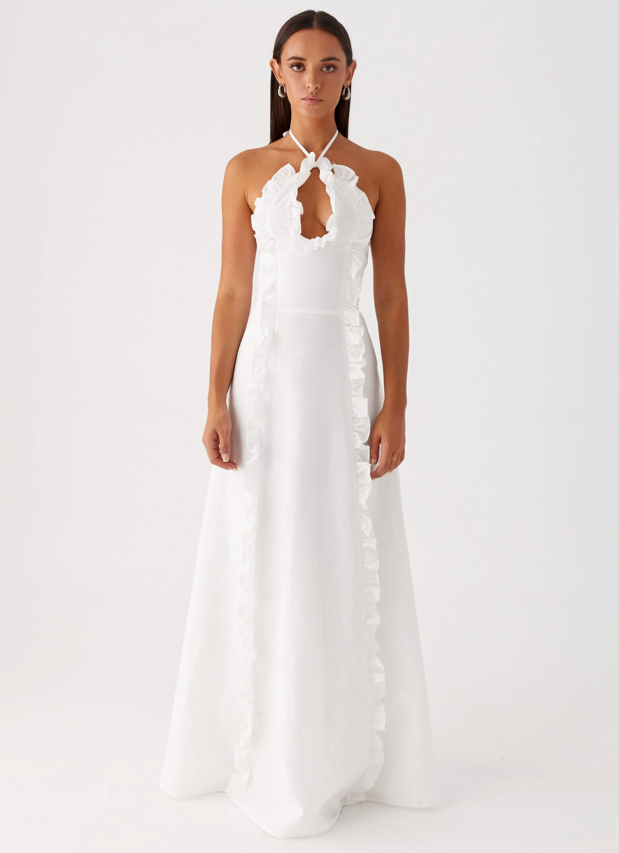 Mariella Maxi Dress - White - Image 2