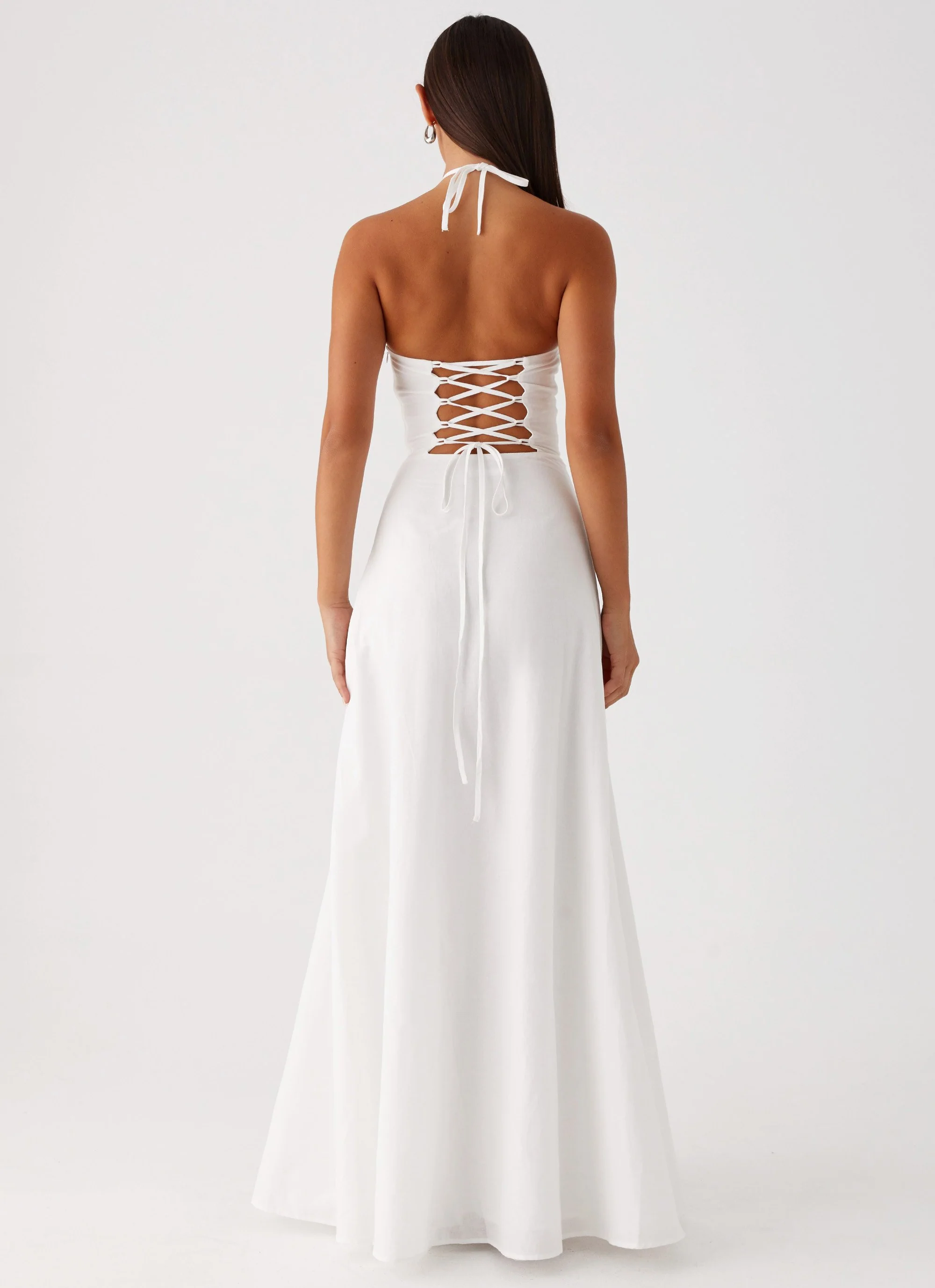 Mariella Maxi Dress - White - Image 4
