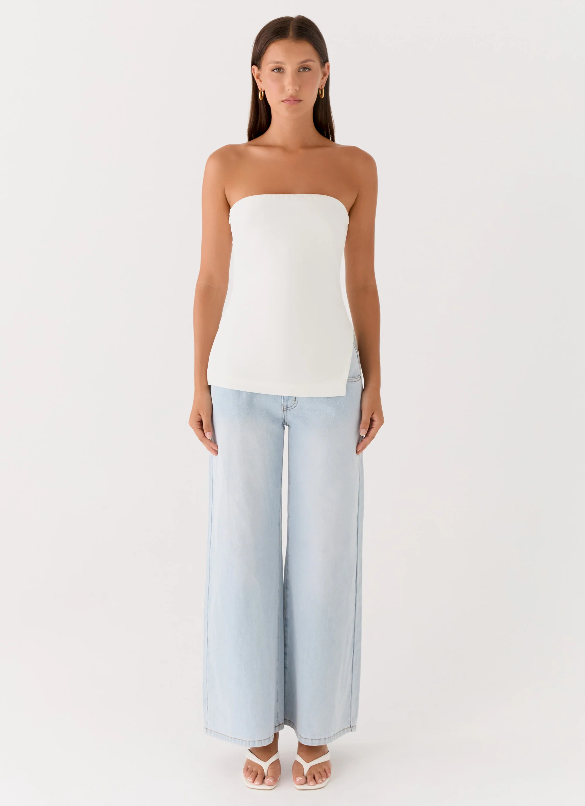 Midnight Glance Top - White - Image 5