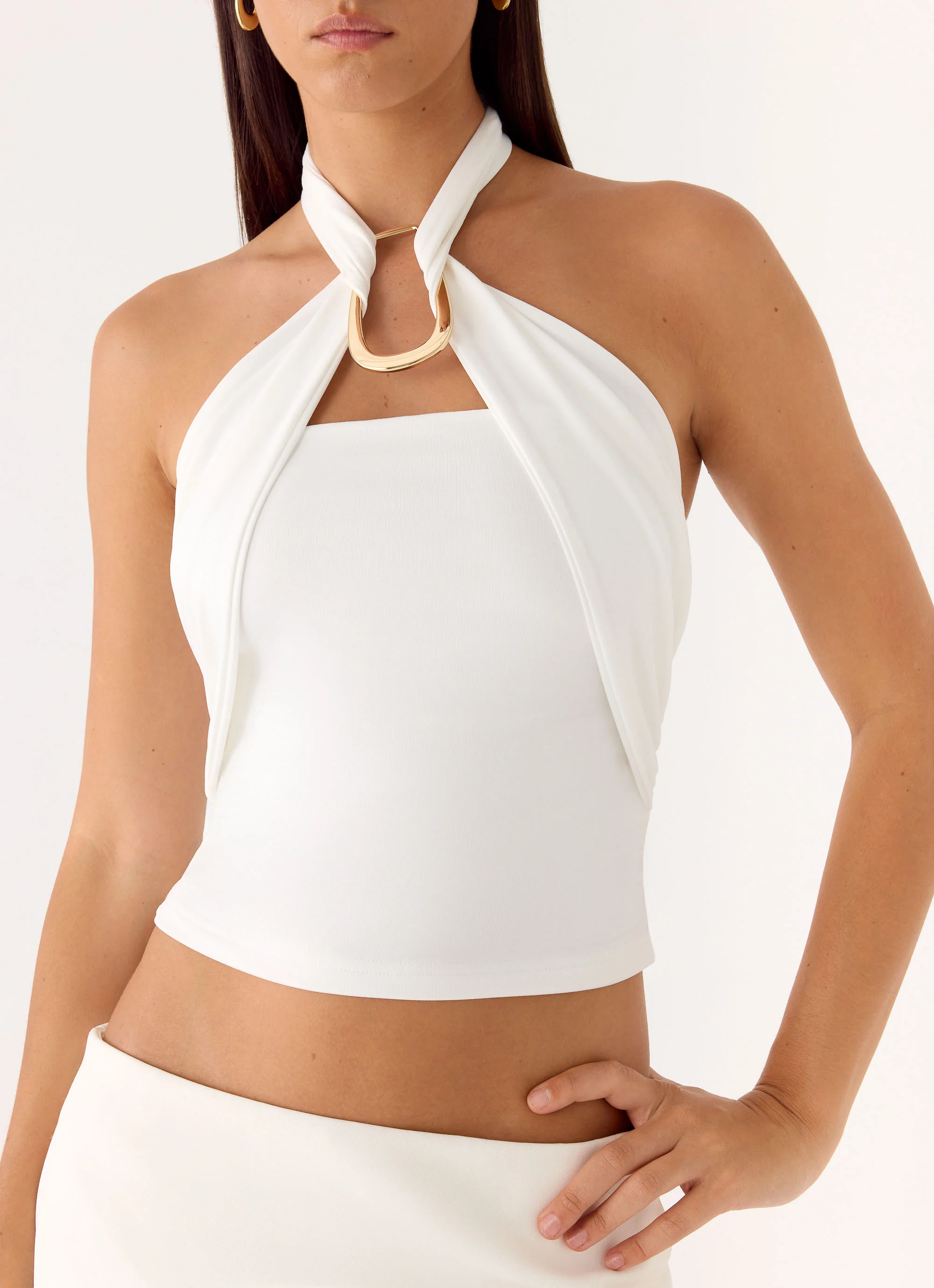 Midnight Sky Top - White - Image 5
